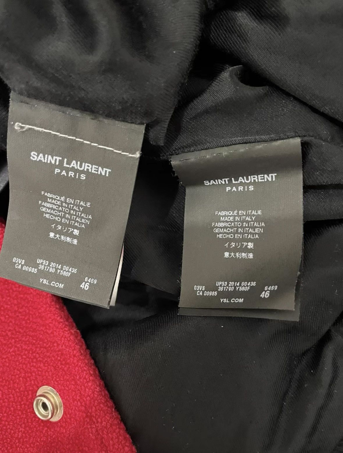 Saint Laurent Paris SAINT LAURENT PARIS FW14 "PSYCH ROCK" LEOPARD TEDDY JACKETS Size US S / EU 44-46 / 1 - 7 Thumbnail