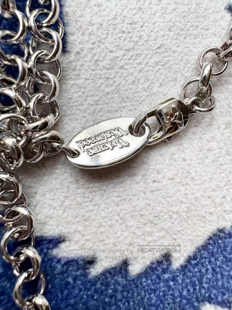 Vivienne Westwood Vivienne Westwood Vintage large Orb Saturn planet necklace Size ONE SIZE - 9 Thumbnail