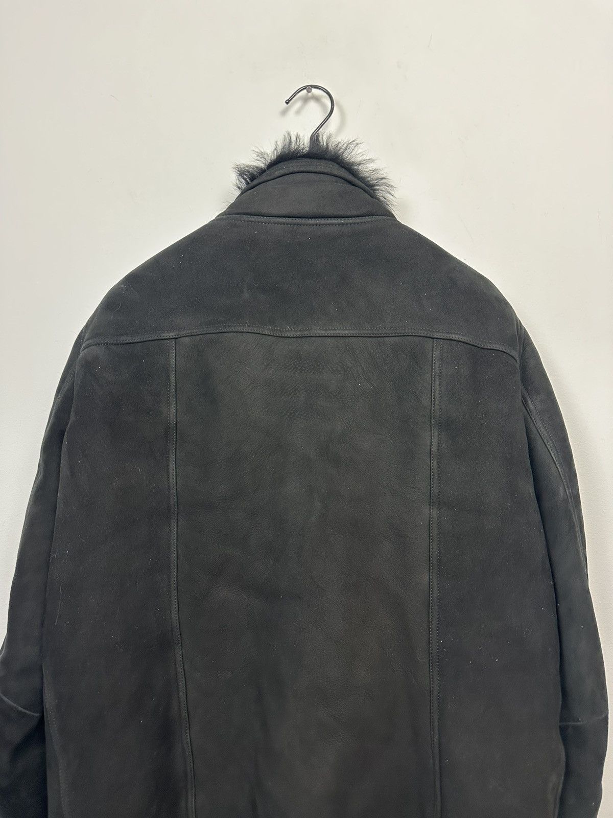 Rick Owens FW15 ‘SPHINX’ Shearling Geo Jacket Size US L / EU 52-54 / 3 - 6 Thumbnail