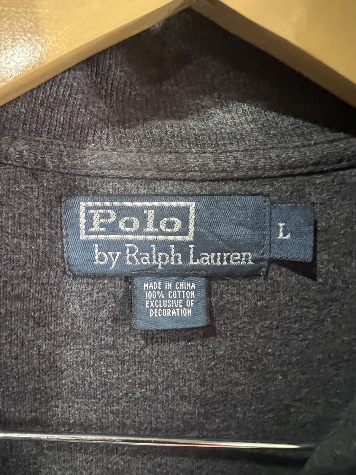 Polo Ralph Lauren 🔥Vintage Polo Ralph Lauren Half Zipper Fleece Size US L / EU 52-54 / 3 - 10 Thumbnail