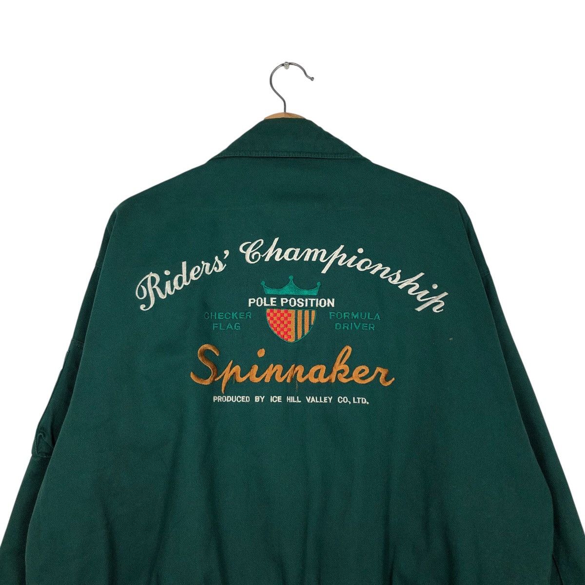Japanese Brand 📌Vintage Bomber Jacket Team F1 Staff Racing Big Logo Size US M / EU 48-50 / 2 - 9 Thumbnail