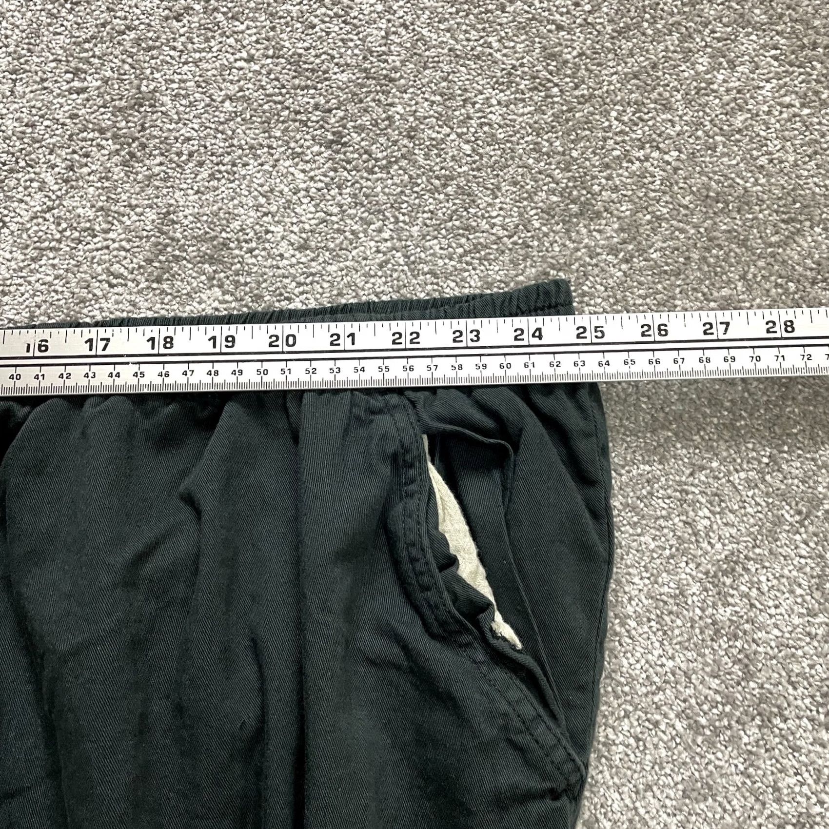 Vintage Only Necessities Jeans Women Plus 36W Black Regular Fit Straight 50x29 Denim 100% Cotton Vintage? No. Size 36" / US 14 / IT 50 - 6 Thumbnail
