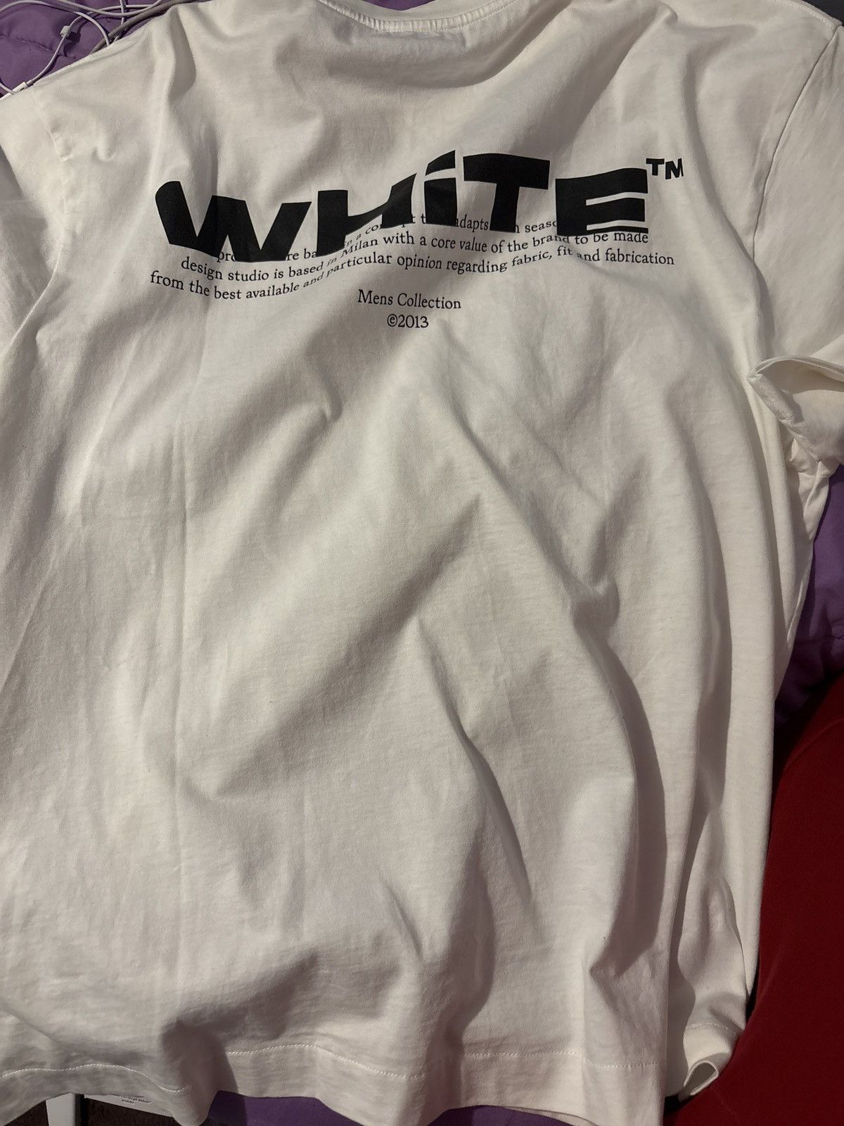 Off-White Shared Logo Skate Cotton T-Shirt Size US L / EU 52-54 / 3 - 2 Thumbnail