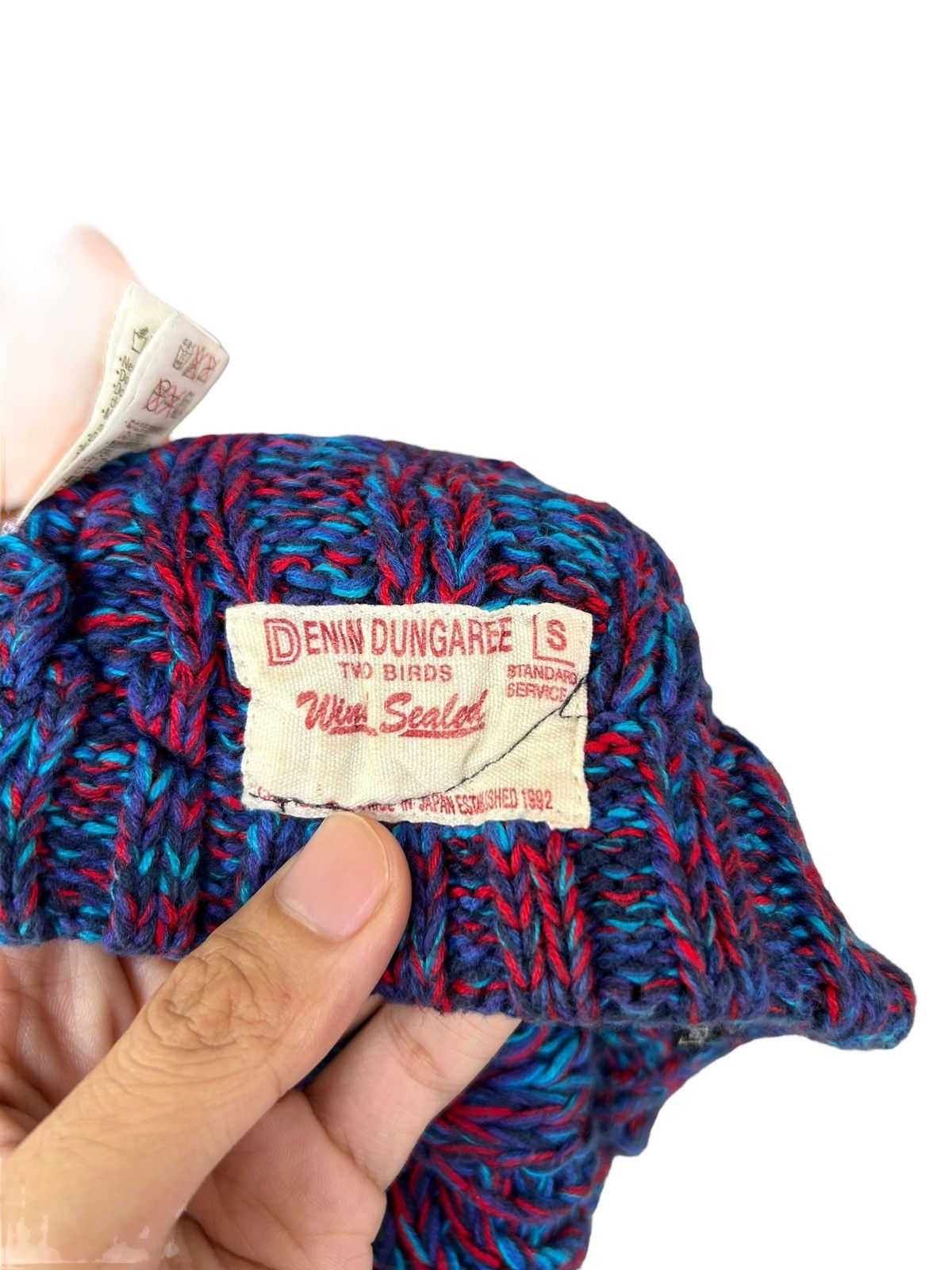 Japanese Brand × Kapital × Vintage Vtg Denim Dungaree X Mickey Mouse Made Japan knitted Beanie Size ONE SIZE - 13 Thumbnail