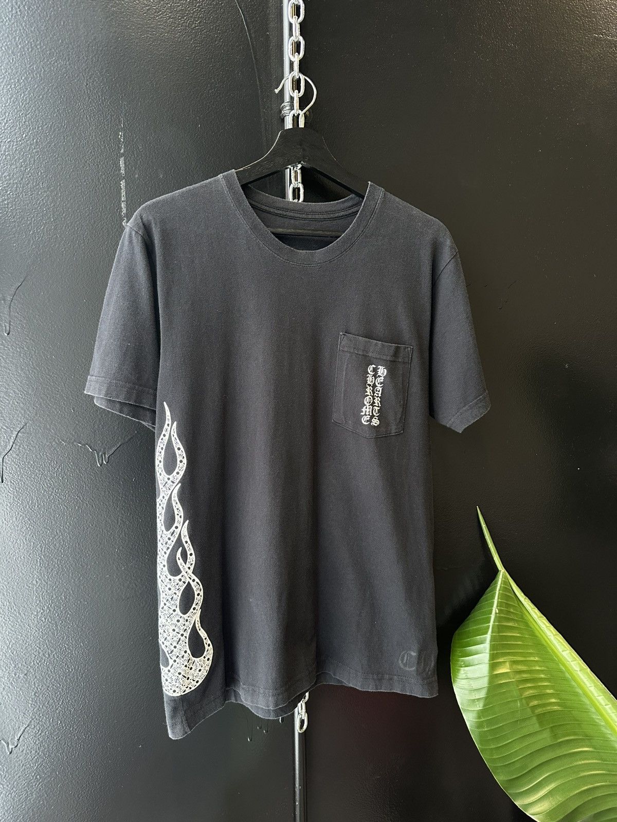 Chrome Hearts Chrome Hearts Side Flame Pocket Tee Size US M / EU 48-50 / 2 - 1 Thumbnail