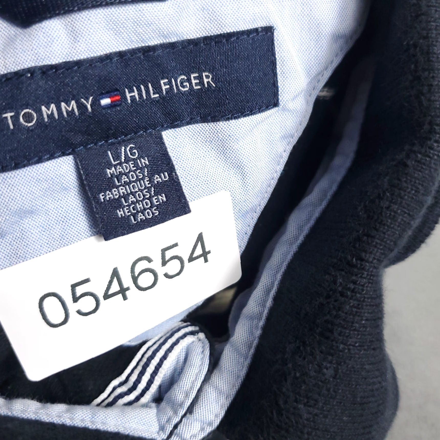 Tommy Hilfiger Tommy Hilfiger Polo Shirt Mens Large Black Short Sleeve Casual Activewear Size US L / EU 52-54 / 3 - 7 Thumbnail