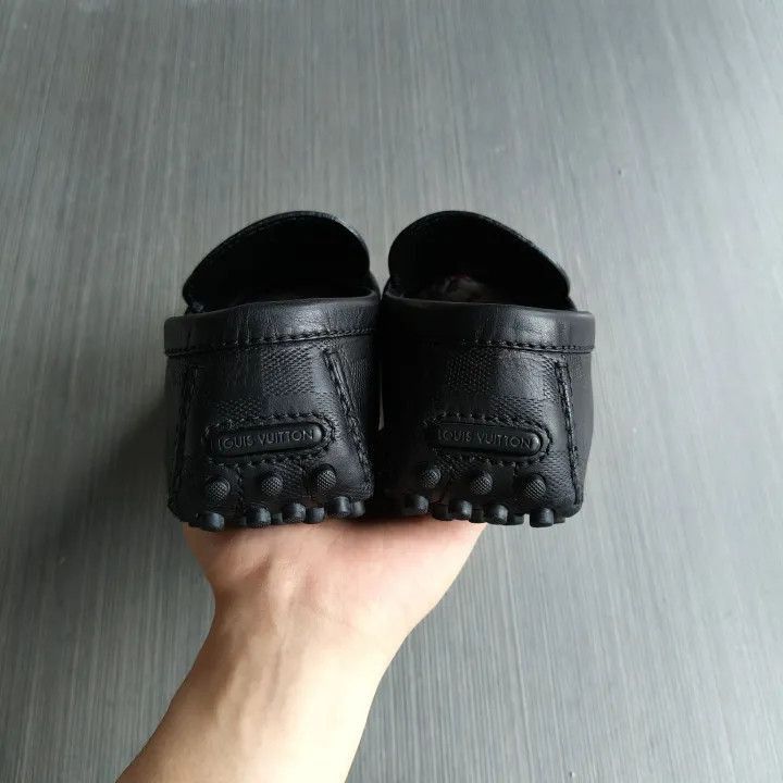 Louis Vuitton Louis Vuitton Black Moccasin Loafers -2508 Size US 8 / EU 41 - 3 Thumbnail