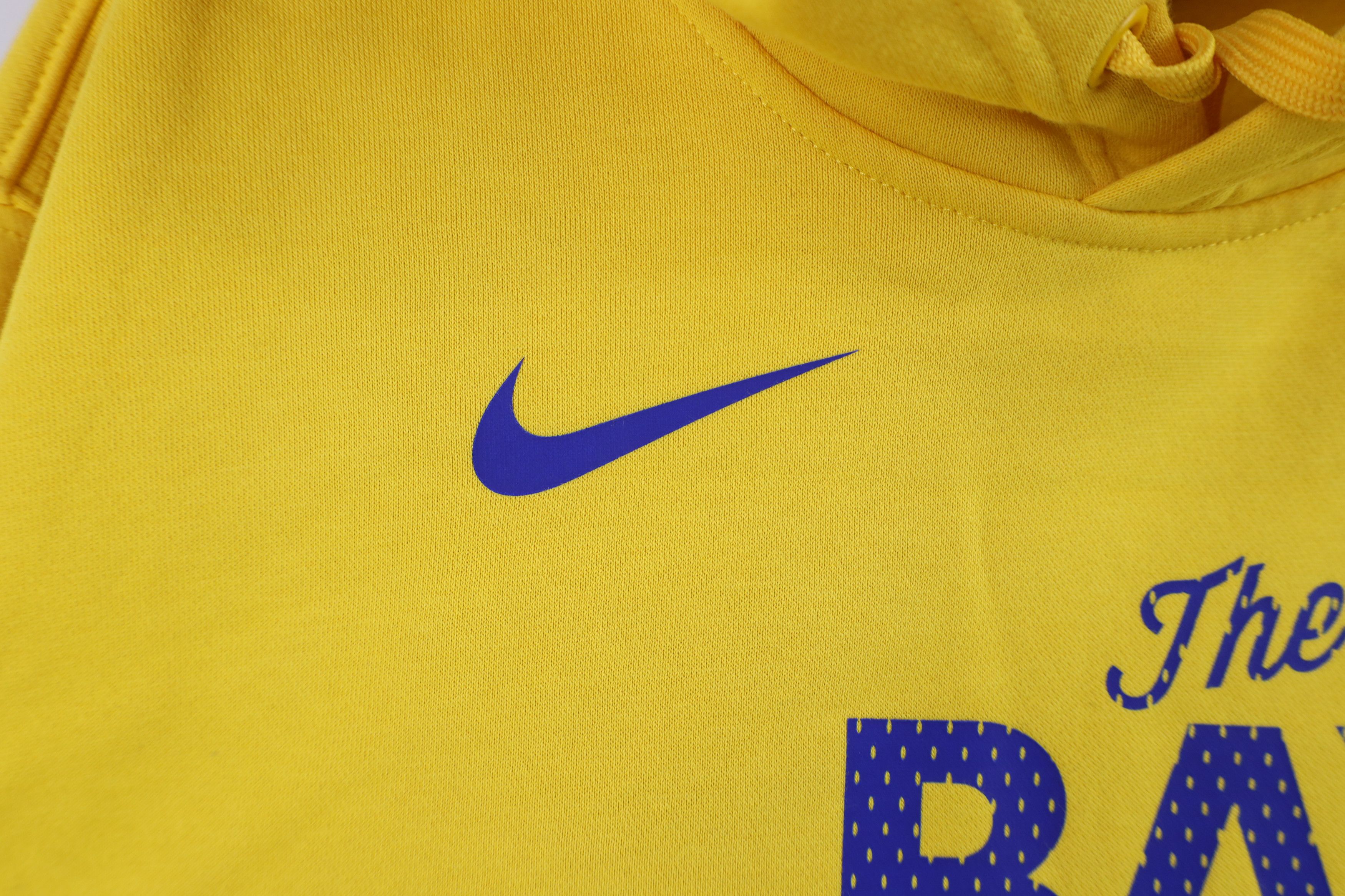 Nike × Vintage Nike NBA The Bay Golden State Warriors Basketball Hoodie Size US XL / EU 56 / 4 - 6 Thumbnail