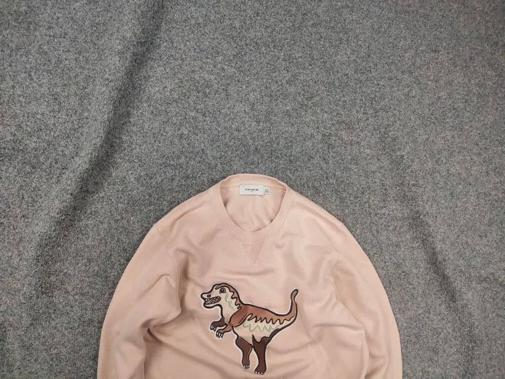Coach Coach Rexy dinosaur embroidery Logo Crew Neck sweatshirt Size S / US 4 / IT 40 - 1 Thumbnail