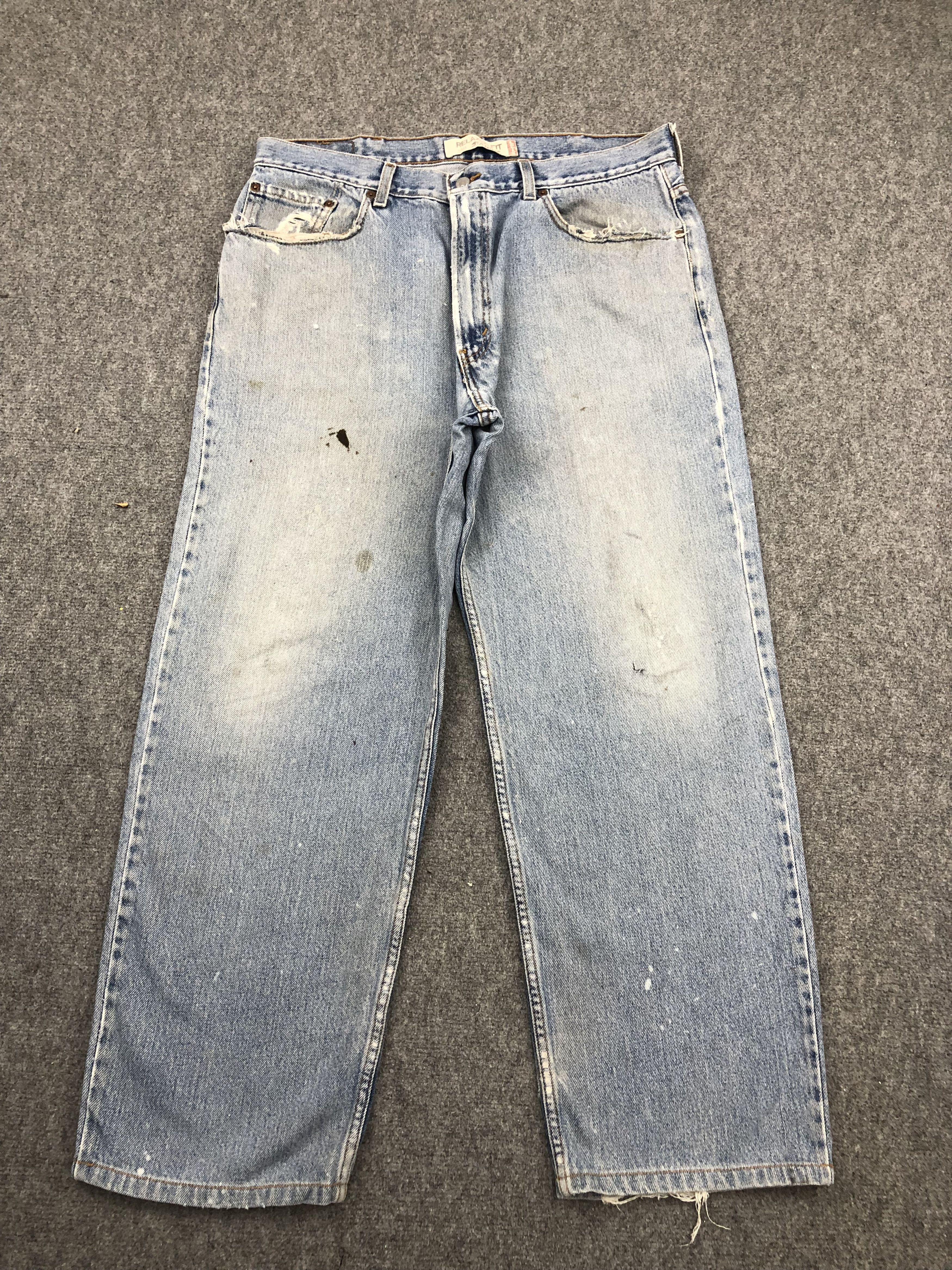 Levi's Vintage Levis 550 Relaxed Fit Jeans DPP0231 Size US 37 - 1 Thumbnail