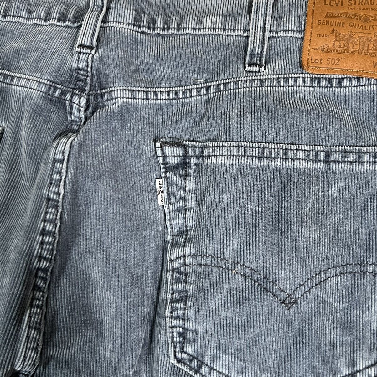 Levi's Levis Big E Jeans Corduroy Pants 502 Premium Mens 40x29 Size US 40 / EU 56 - 3 Thumbnail