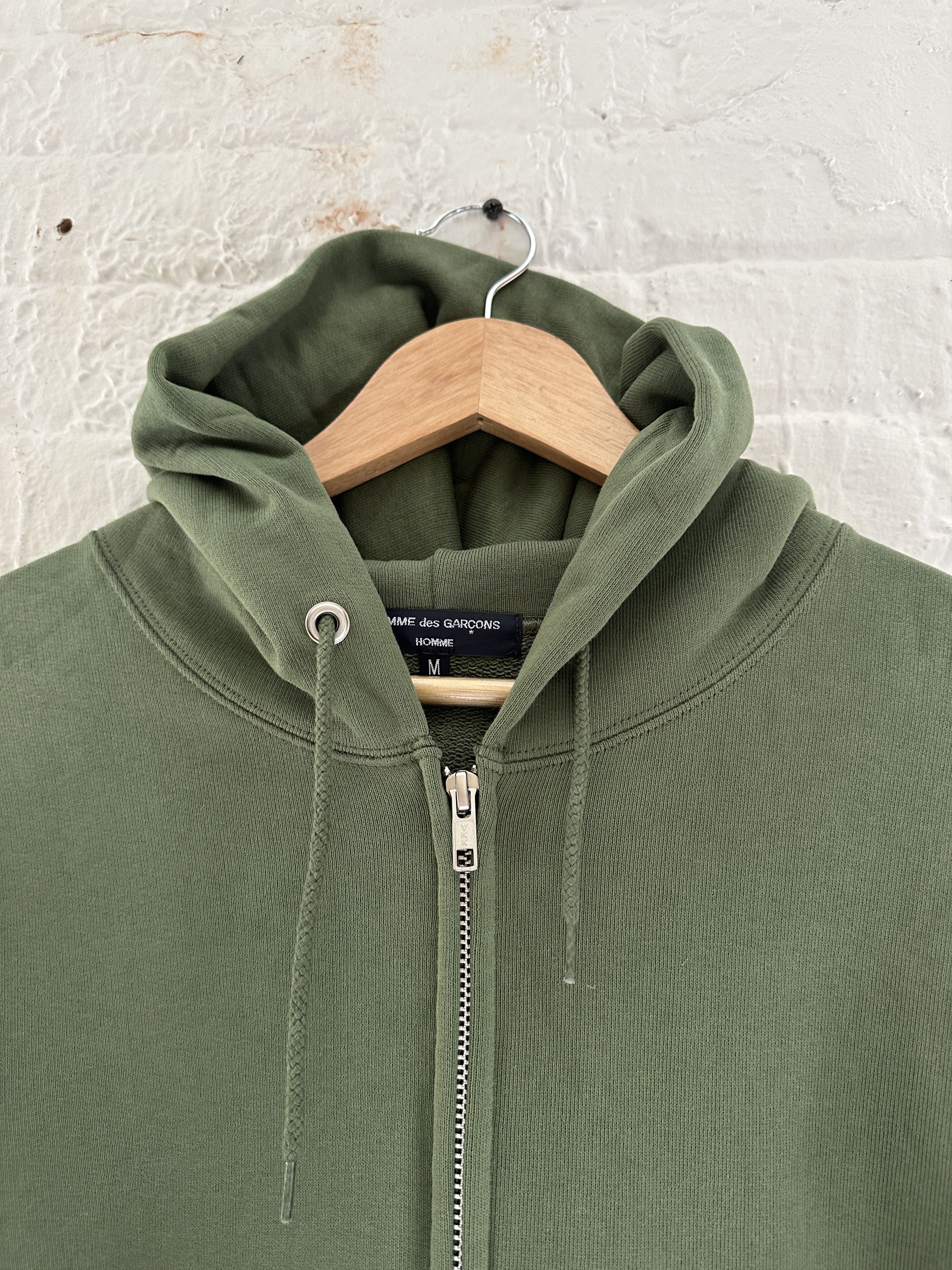 Comme des Garcons Comme des Garcons Homme Oversized Zip Up Hoodie Size US M / EU 48-50 / 2 - 2 Thumbnail