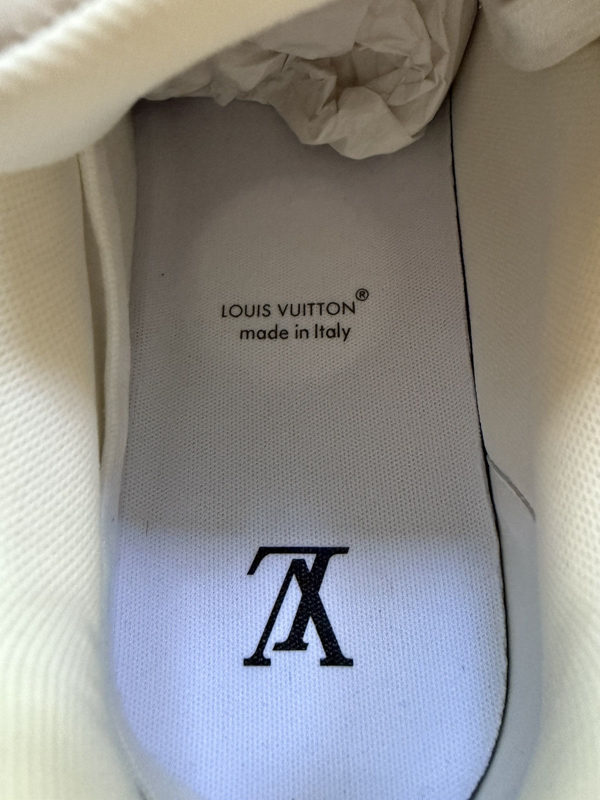 Louis Vuitton Louis Vuitton LV Black/White Marker Sneaker Trainer Size US 11 / EU 44 - 7 Thumbnail