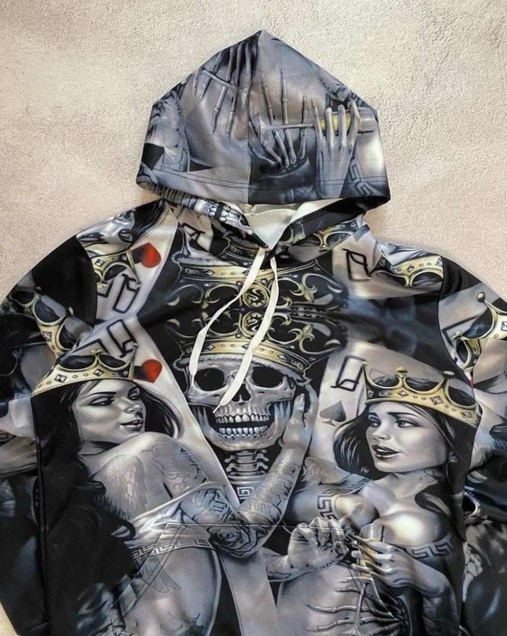 Japanese Brand Vintage LGB style distressed faded hoodie Size US L / EU 52-54 / 3 - 3 Thumbnail