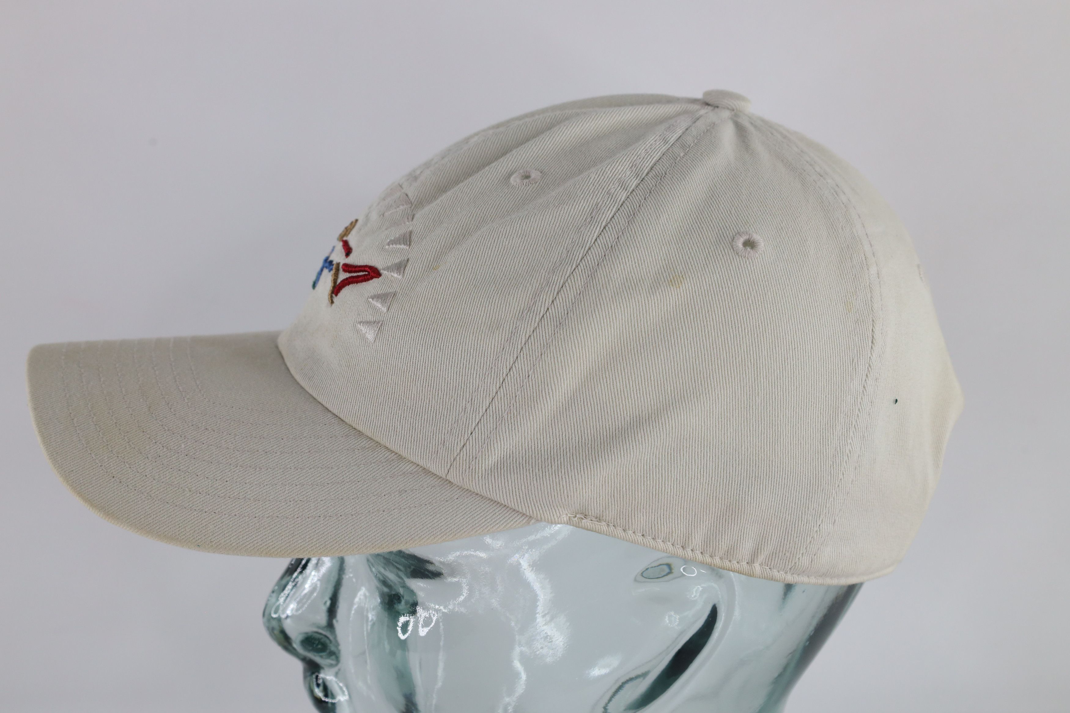 Greg Norman × Vintage Vintage 90s Greg Norman Distressed Shark Golf Hat Size ONE SIZE - 3 Thumbnail