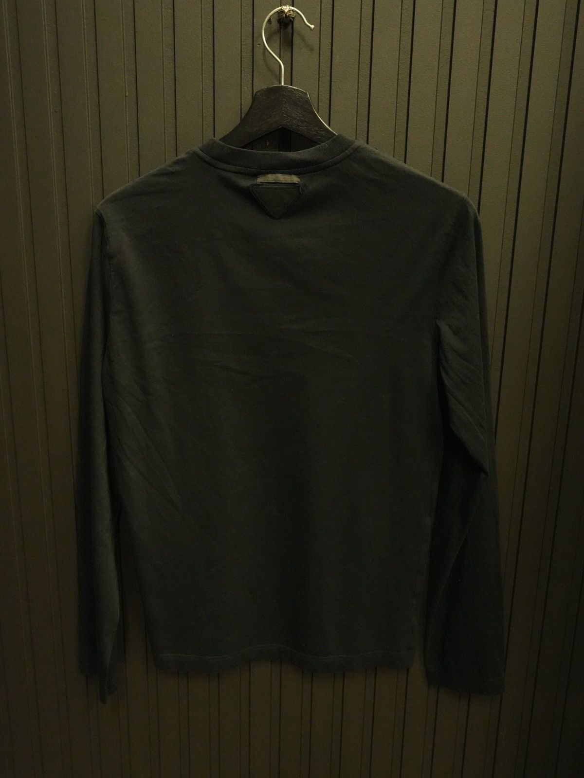Prada Prada Cotton Long Sleeve Shirt Size US S / EU 44-46 / 1 - 1 Thumbnail