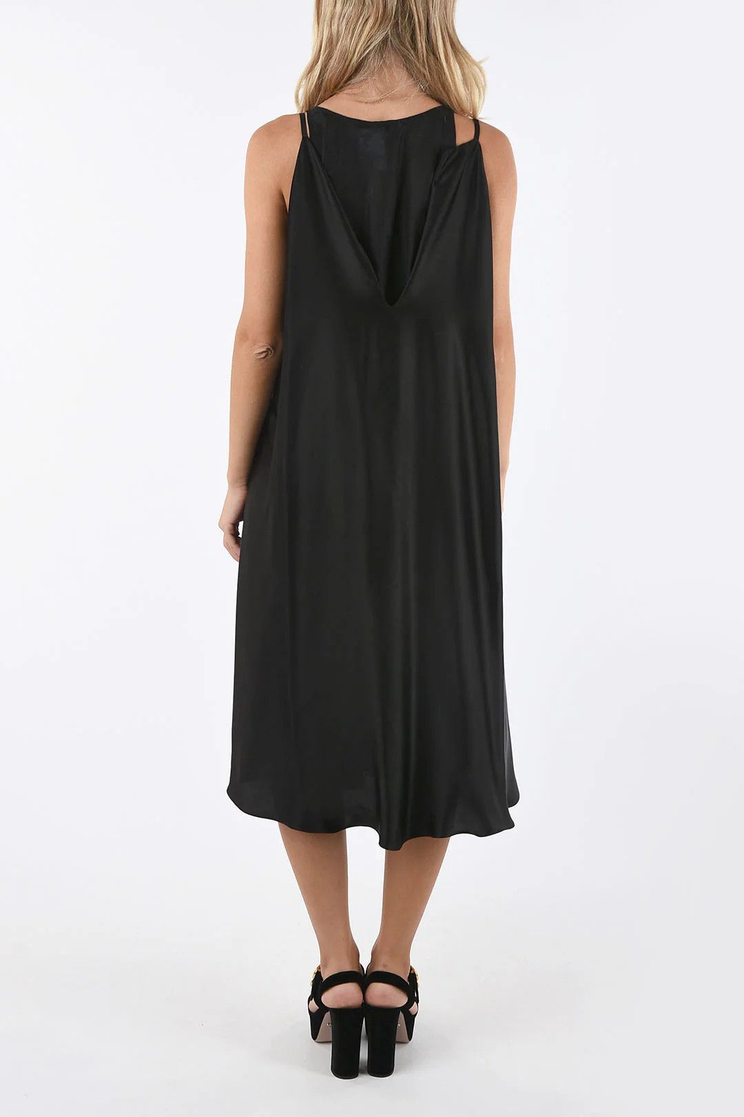 Loewe og1mm0426 Loewe Dress in Black Size S / US 4 / IT 40 - 2 Thumbnail