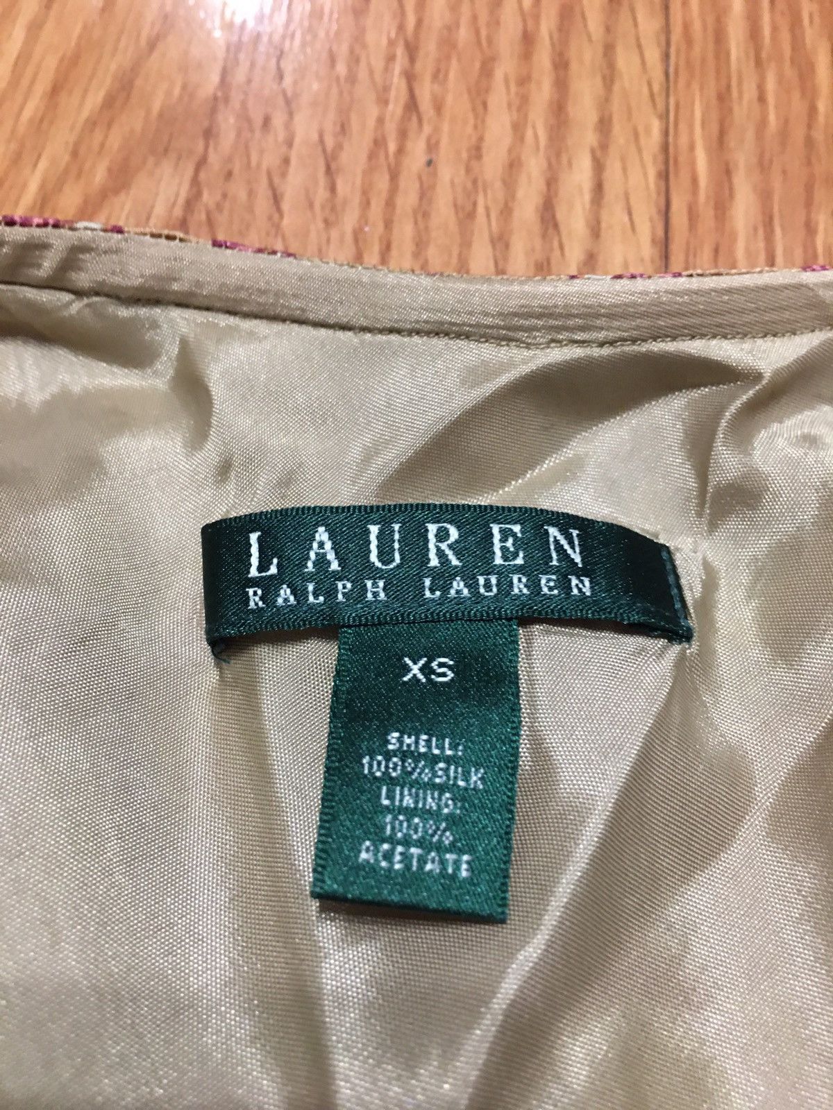 Lauren Ralph Lauren × Ralph Lauren Lauren Ralph Lauren Paisley Floral Silk Skirt Size XS Size 25" / US 0 / IT 36 - 8 Thumbnail