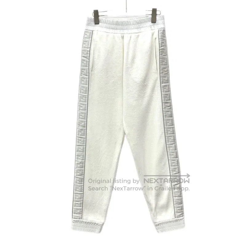 Fendi Fendi size S White Side Logo Letter Cotton Drawstring Leisu Size 42" / US 20 - 1 Thumbnail