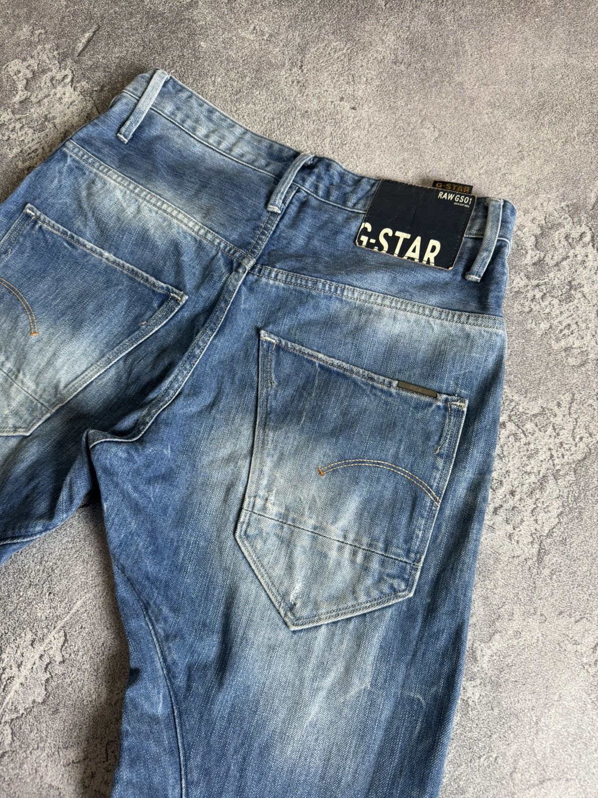 G-Star G star raw 30/32 ARC 3D Loose tapered denim pant trouser Size US 30 / EU 46 - 3 Thumbnail