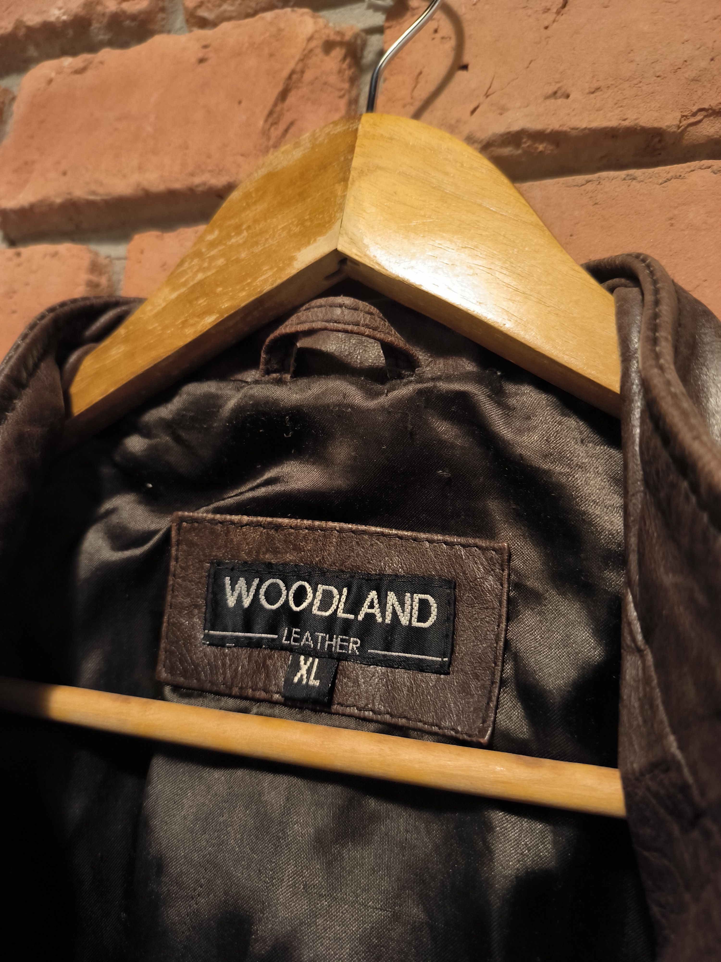 Vintage × Woodlands Vintage Woodland Brown Leather Jacket Size US M / EU 48-50 / 2 - 6 Thumbnail