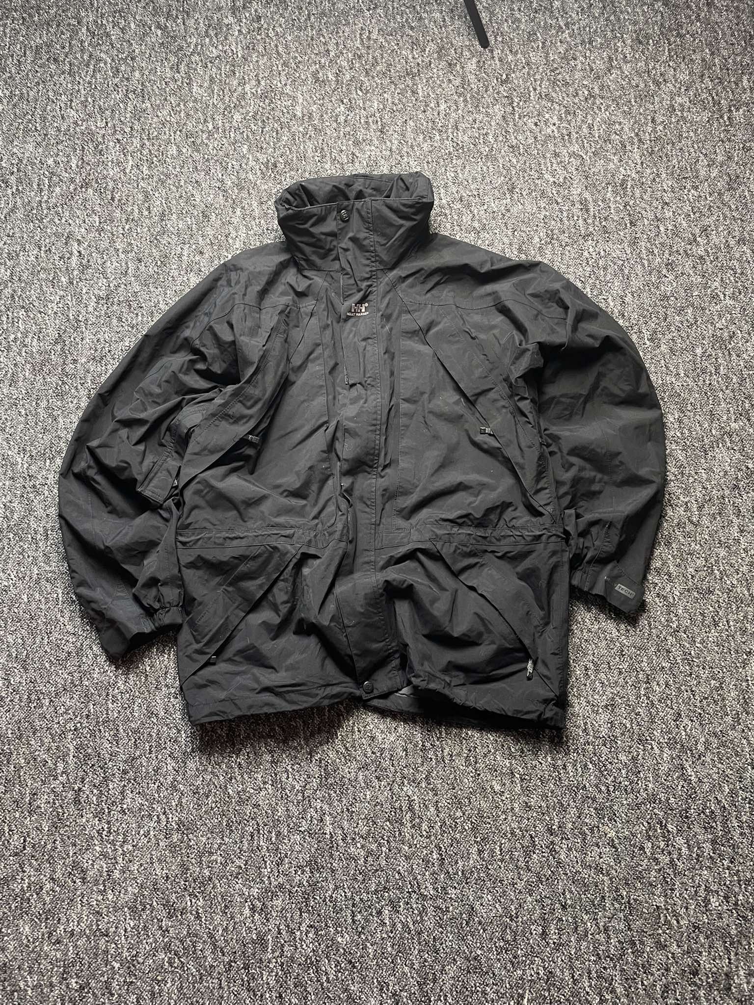Helly Hansen × Vintage Light jacket raincoat Helly Hansen Tech Logo Classic basic Size US L / EU 52-54 / 3 - 1 Thumbnail