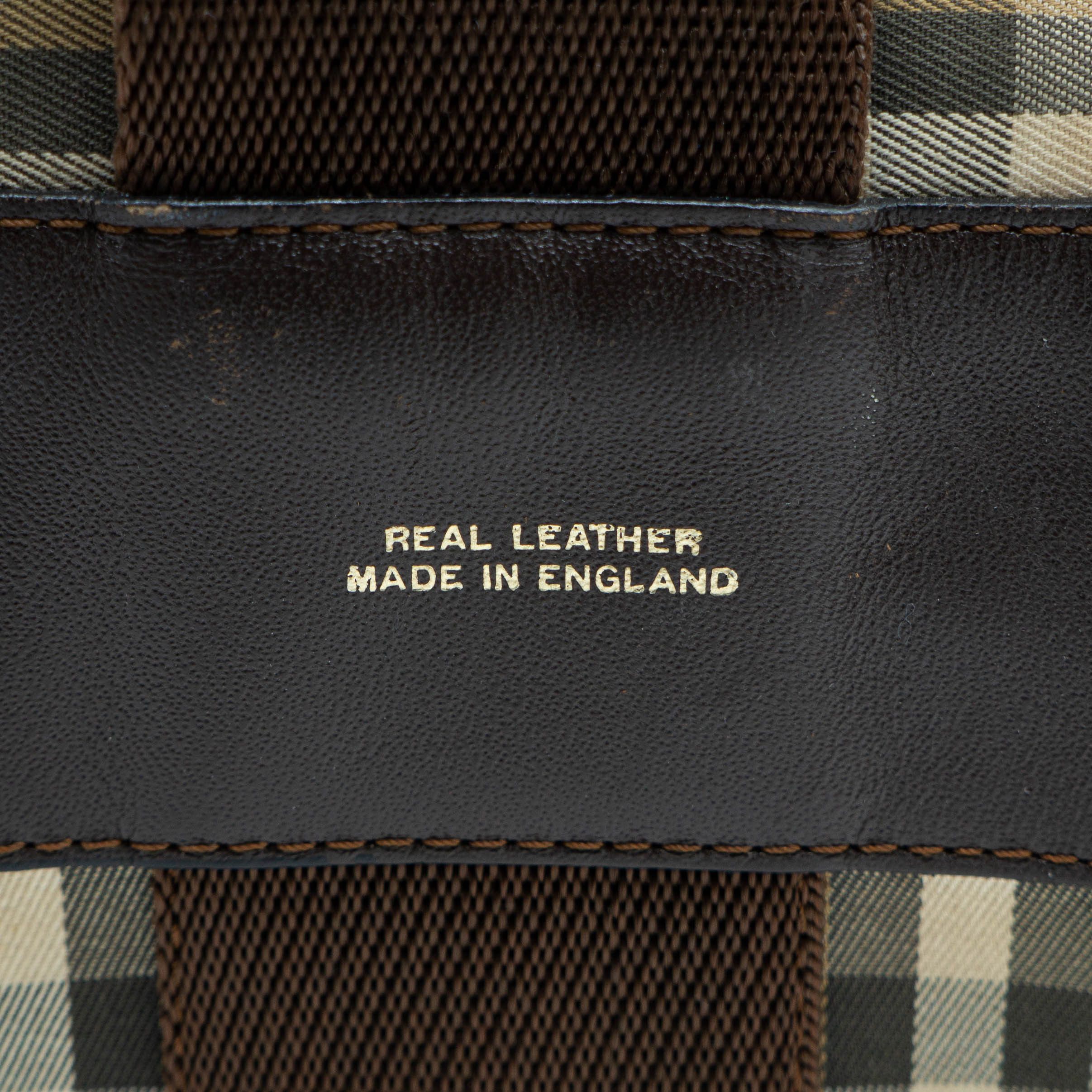 Burberry BURBERRY Check Monogram Camera Bag Crossbody Vintage 90s 00s Size ONE SIZE - 11 Thumbnail