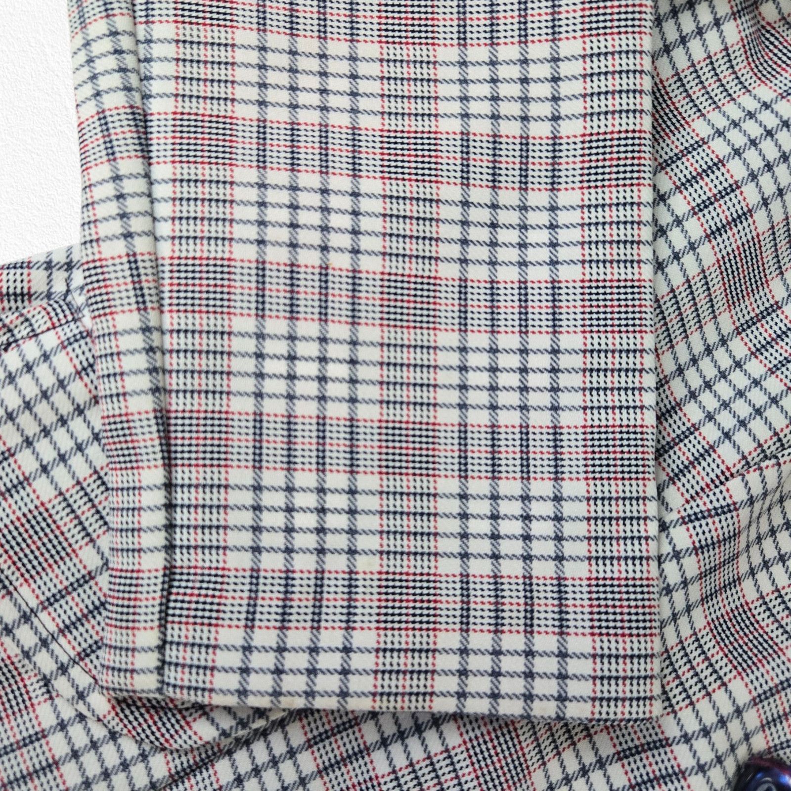 Vintage 1960s Mod Plaid Tailored Blazer Size 4 Size S / US 4 / IT 40 - 6 Thumbnail