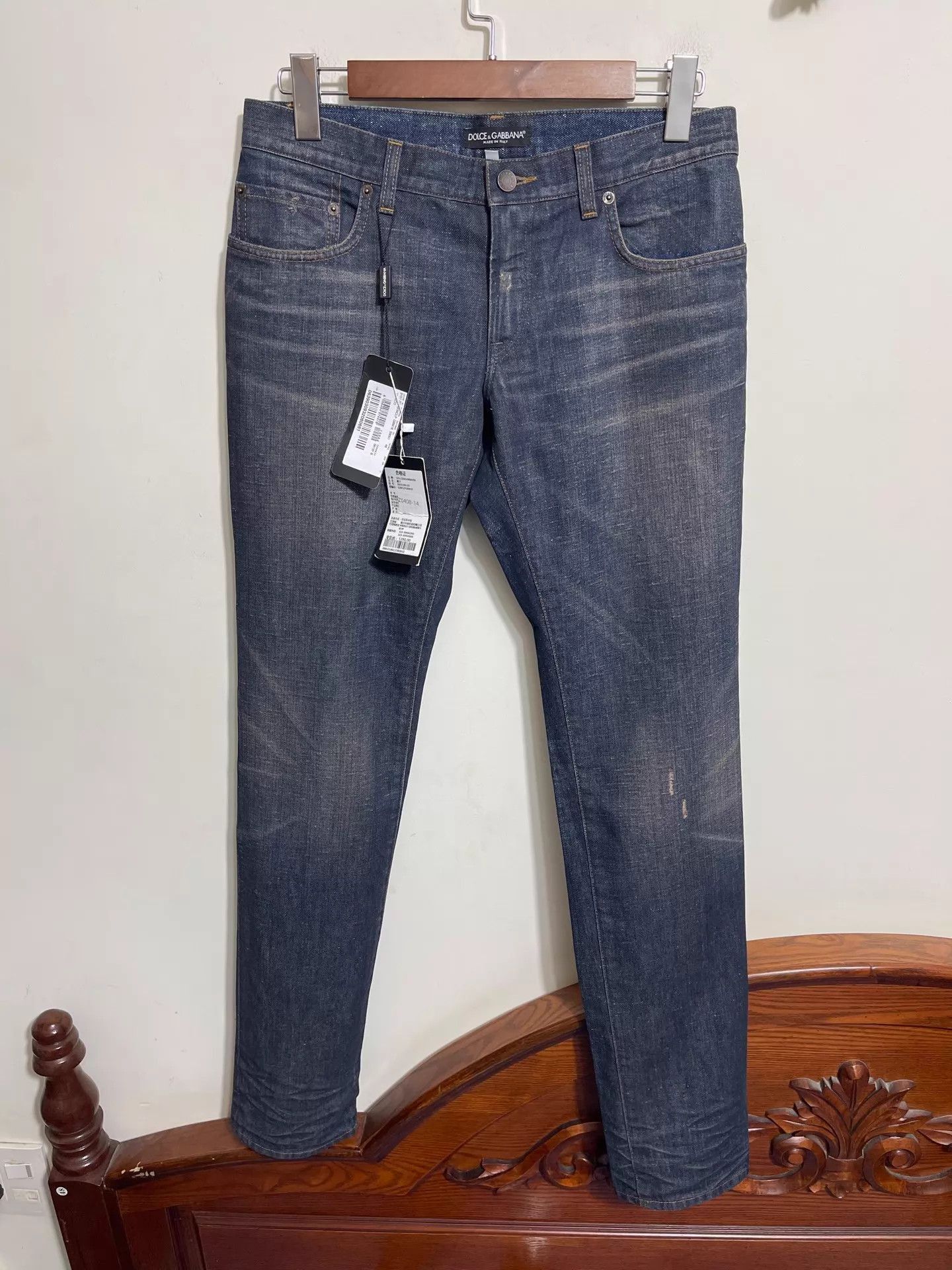 Dolce & Gabbana Blue Denim Jeans Size 30 Size US 30 / EU 46 - 1 Thumbnail