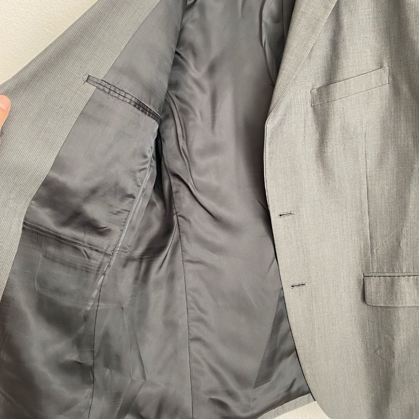 Theory Theory Men's Charcoal Blazer - 42R Size 42R - 6 Thumbnail