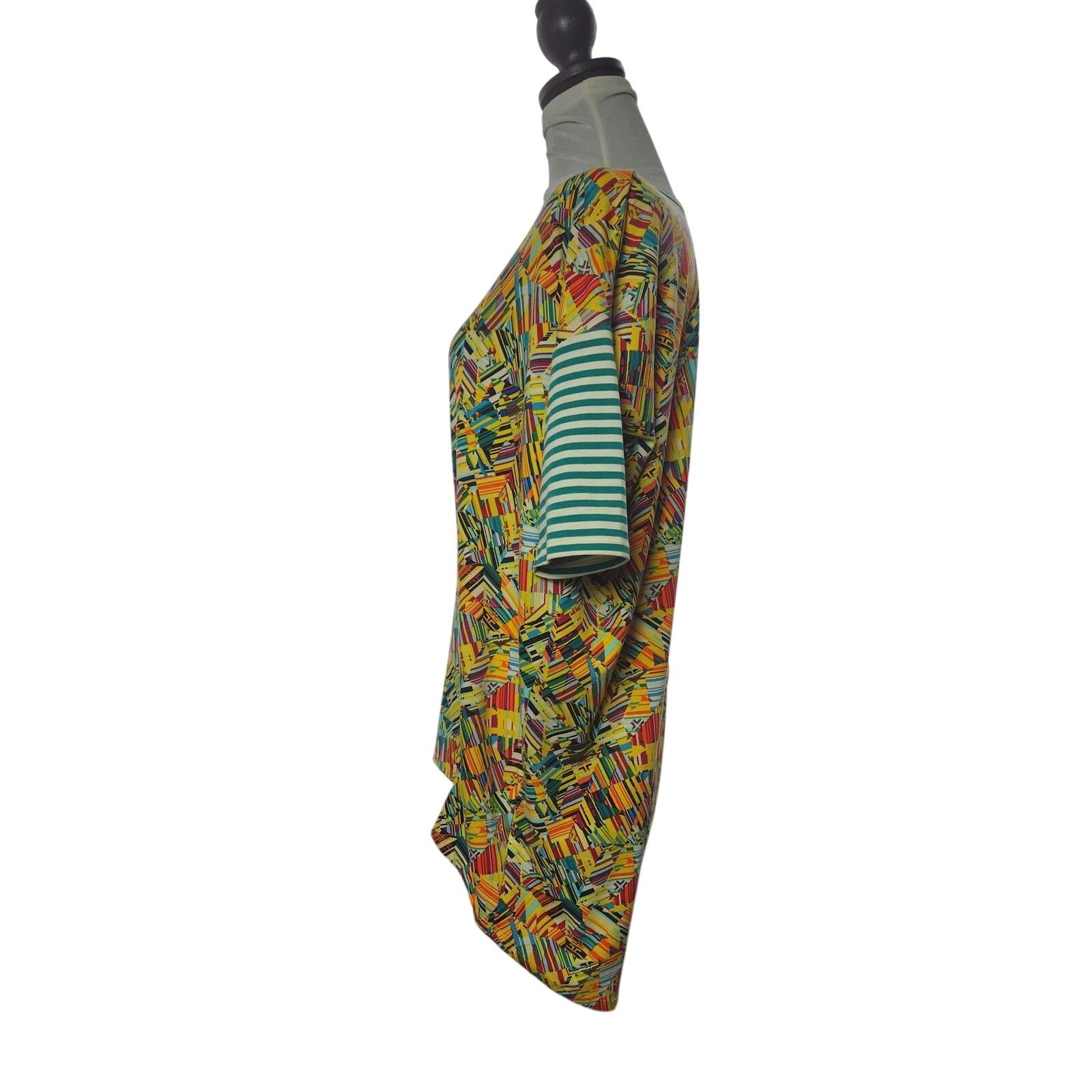 Other LuLaRoe Women's Size XS Top Multicolor Yellow & Green Size XS / US 0-2 / IT 36-38 - 5 Thumbnail