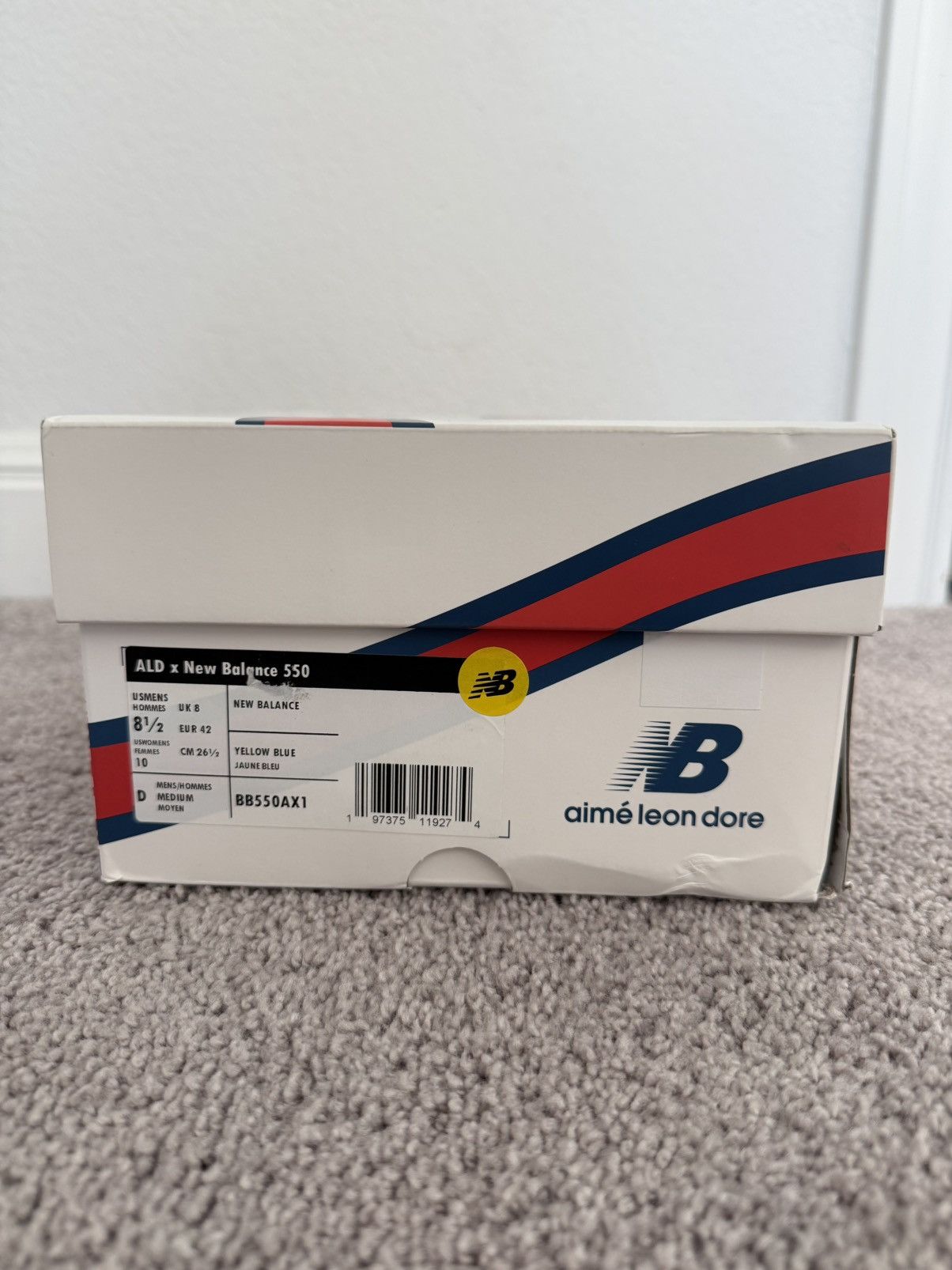 Aime Leon Dore × New Balance New Balance 550 Aime Leon Dore Mesaryk Size 8.5 NEW/UNWORN Size US 8.5 / EU 41-42 - 3 Thumbnail