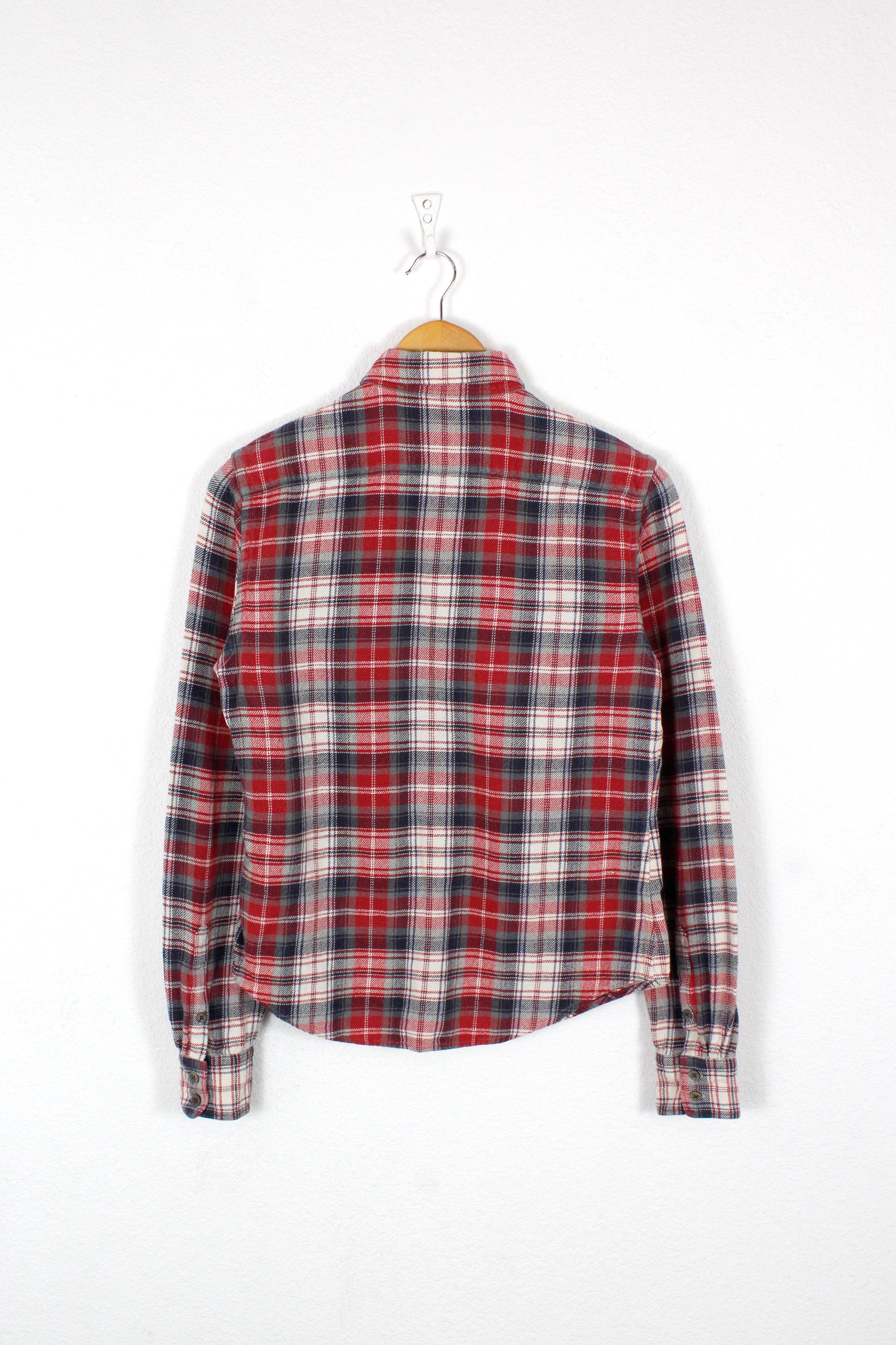 45rpm × Flannel × Japanese Brand 45rpm Buffalo Red Check Flannel Shirt 2 size Size M / US 6-8 / IT 42-44 - 3 Thumbnail