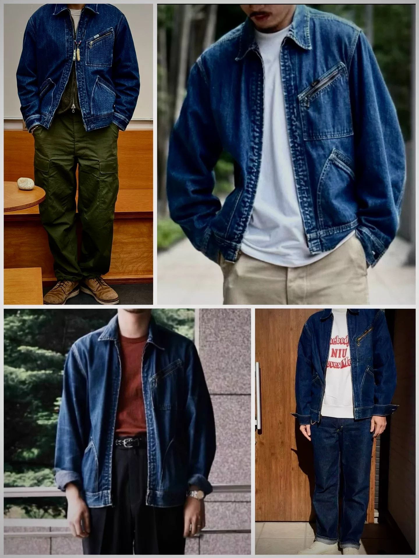 Vintage Vintage Lee 91B Denim Jacket Size US L / EU 52-54 / 3 - 1 Thumbnail