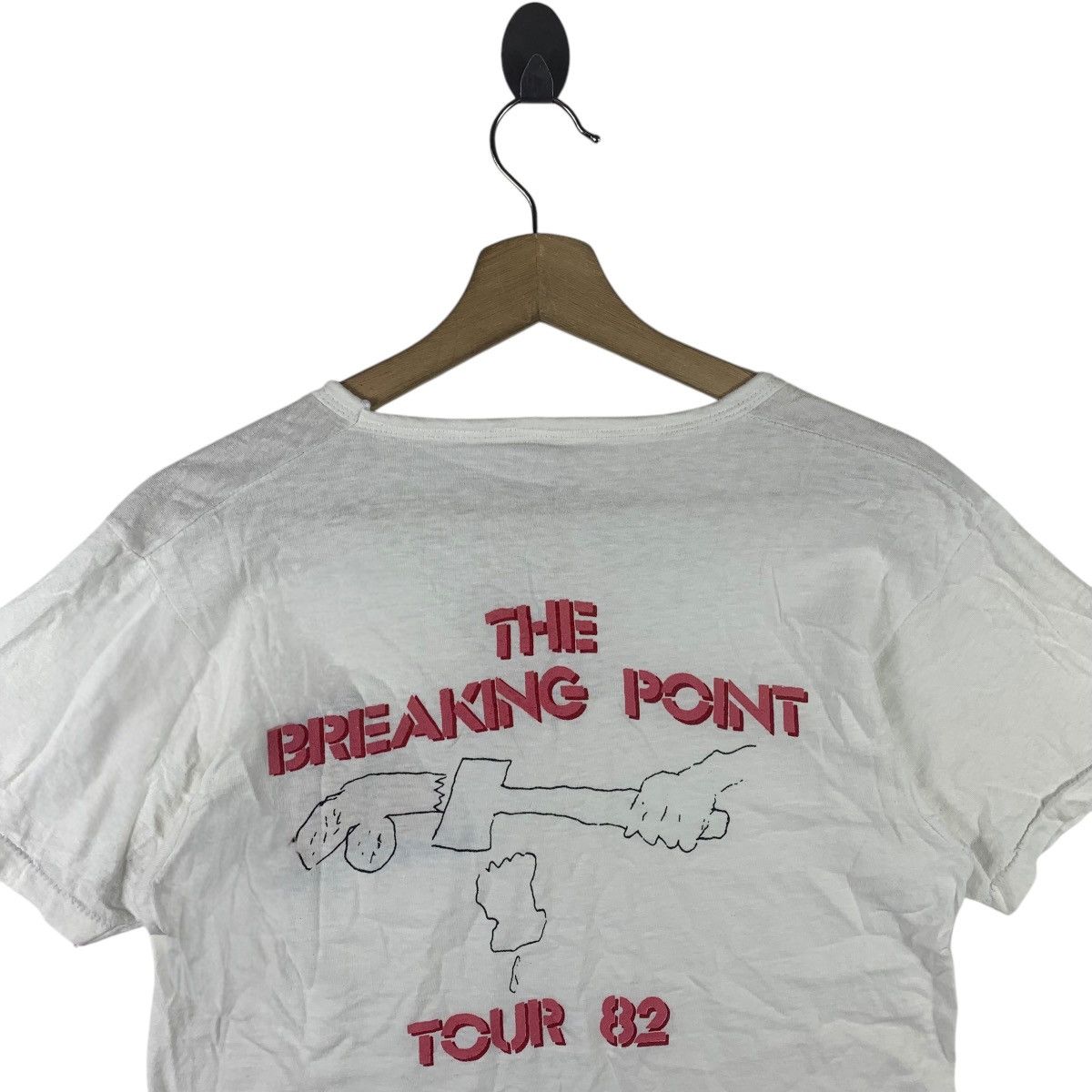 Band Tees × Vintage Vintage 80s IGGY POP V neck tour 1982 band tees Size US XS / EU 42 / 0 - 9 Thumbnail