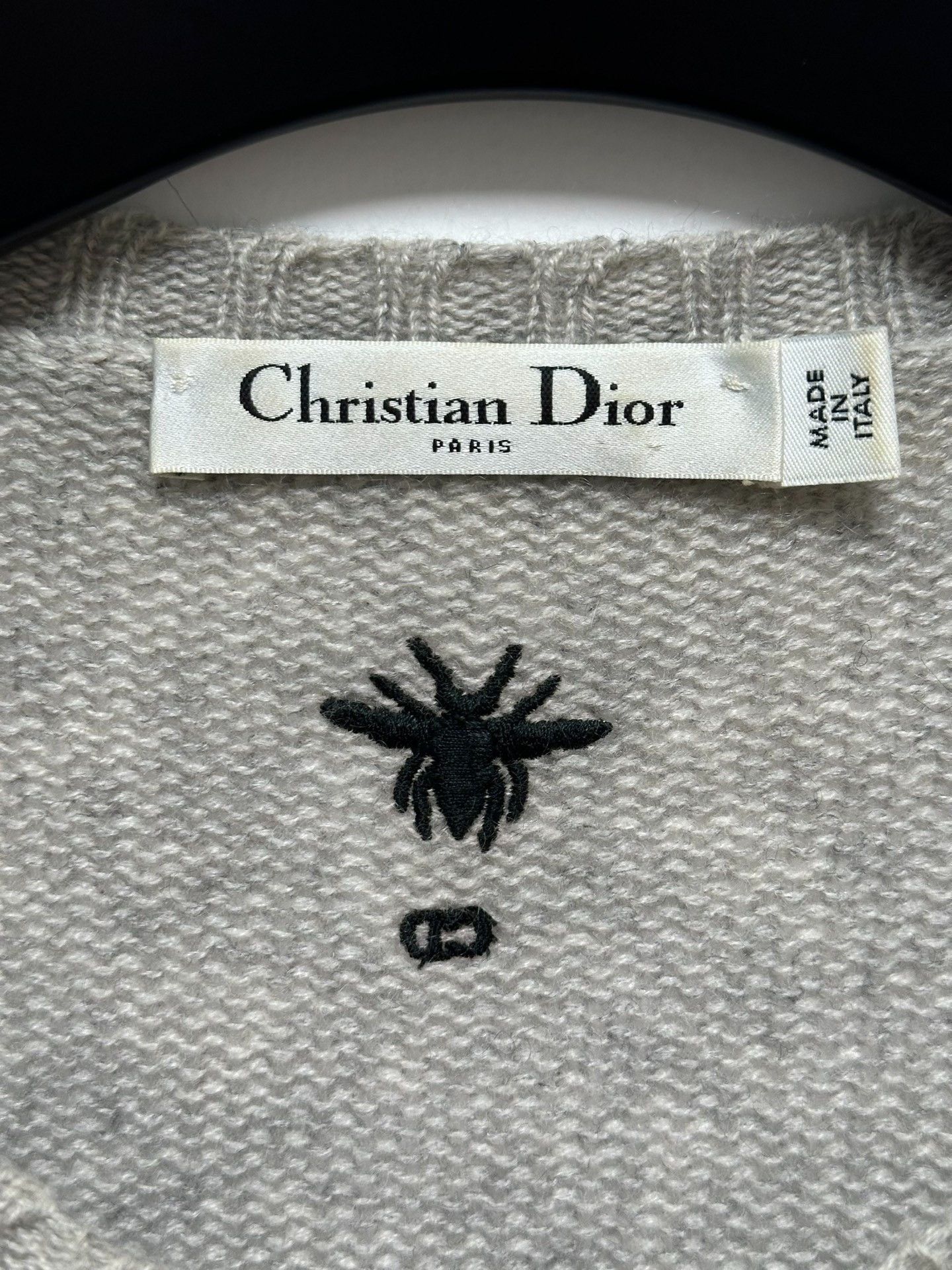 Dior Dior Je Tiens French Logo Cashmere Sweater Size US M / EU 48-50 / 2 - 3 Thumbnail