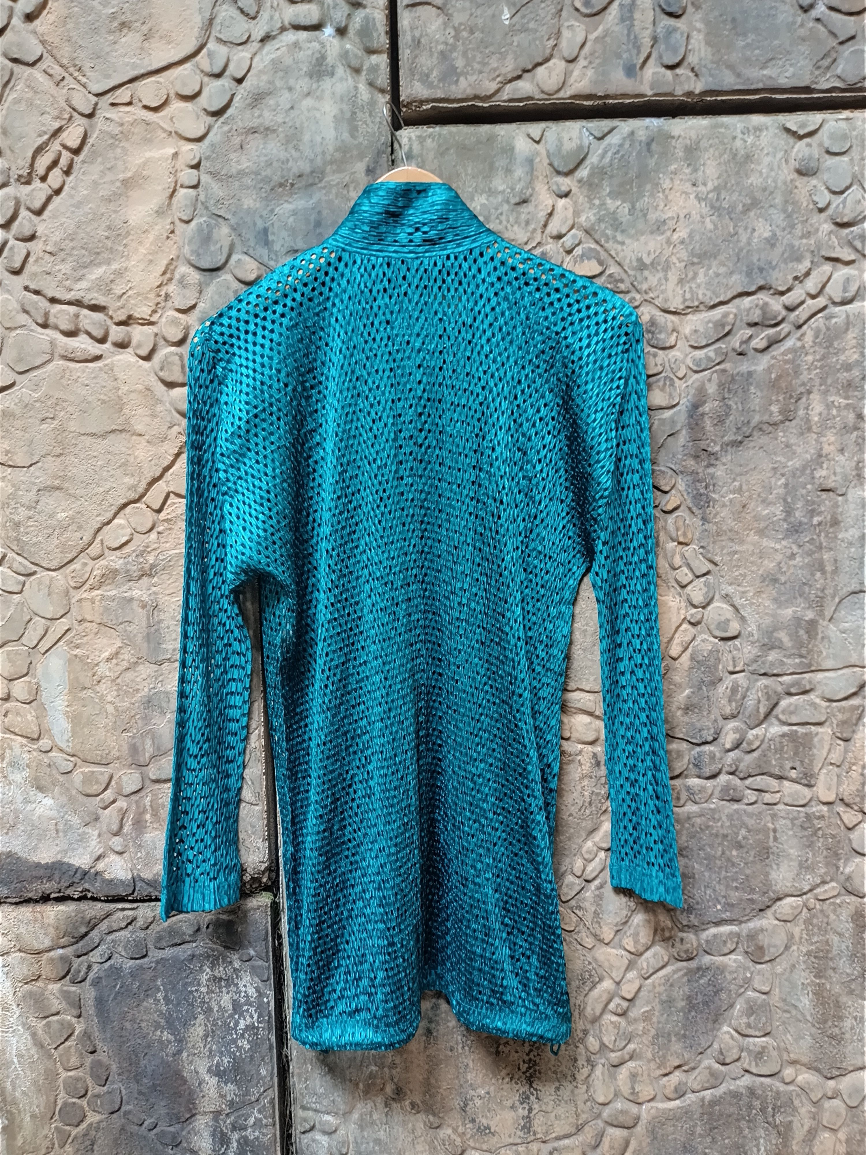 Issey Miyake Rare Issey Miyake Pleats Please mesh jacket Size L / US 10 / IT 46 - 2 Thumbnail
