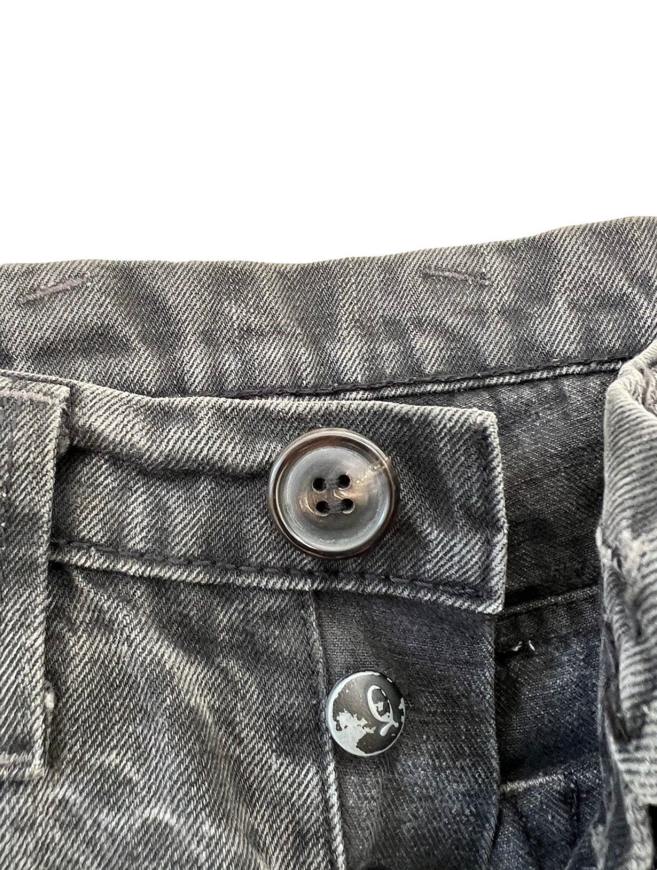 MATiAS MATIAS Los Angeles Fade Black Waxed Denim Selvedge Jeans Size US 32 / EU 48 - 7 Thumbnail