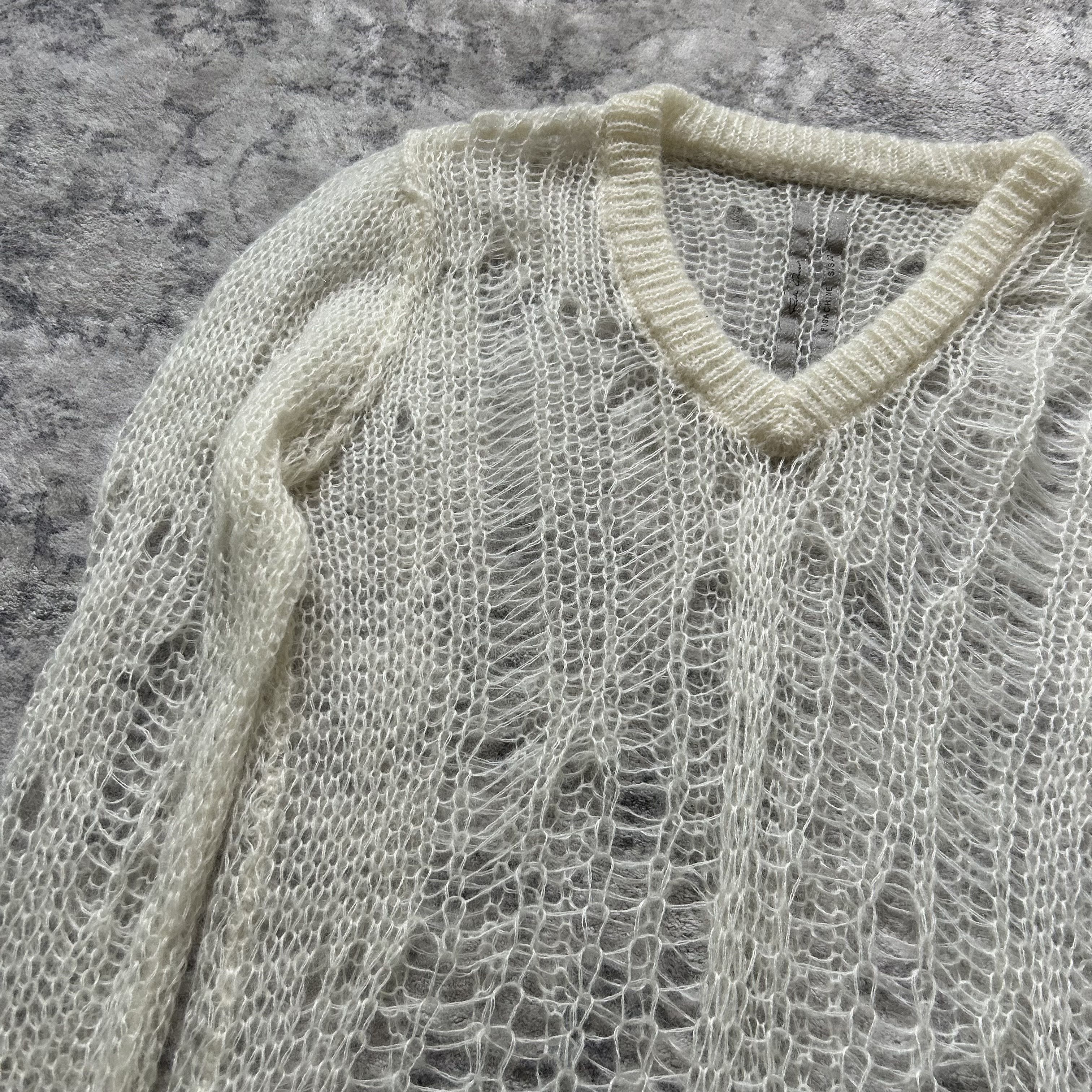 Rick Owens Rick Owens SS22 Spider Knit Sweater Size US S / EU 44-46 / 1 - 6 Thumbnail