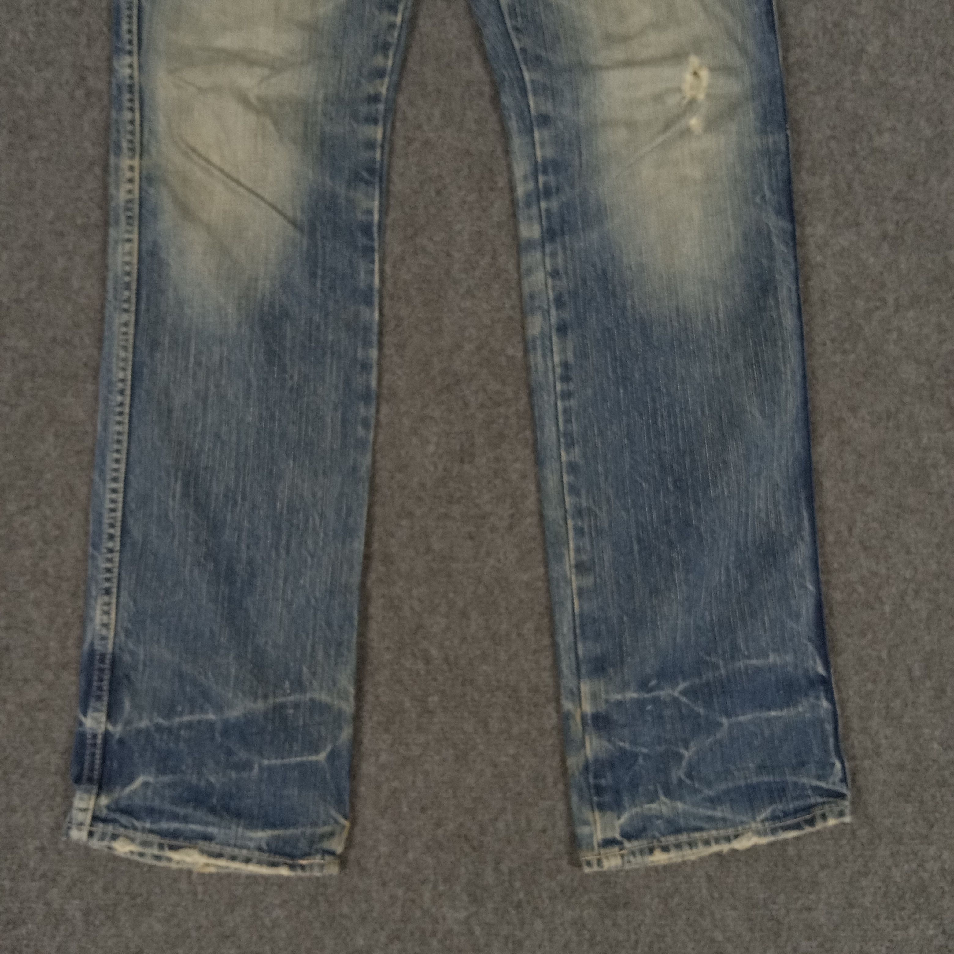Garment Project Garment Men's Japanese Brand Cargo Denim Jeans Size US 31 - 6 Thumbnail