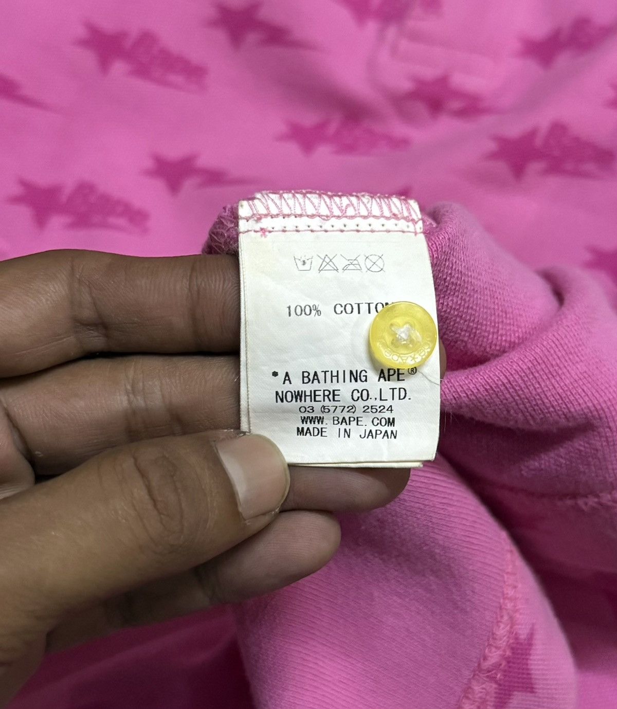 Bape Bape Polo Shirt Bapesta Logo pink Size US M / EU 48-50 / 2 - 11 Thumbnail