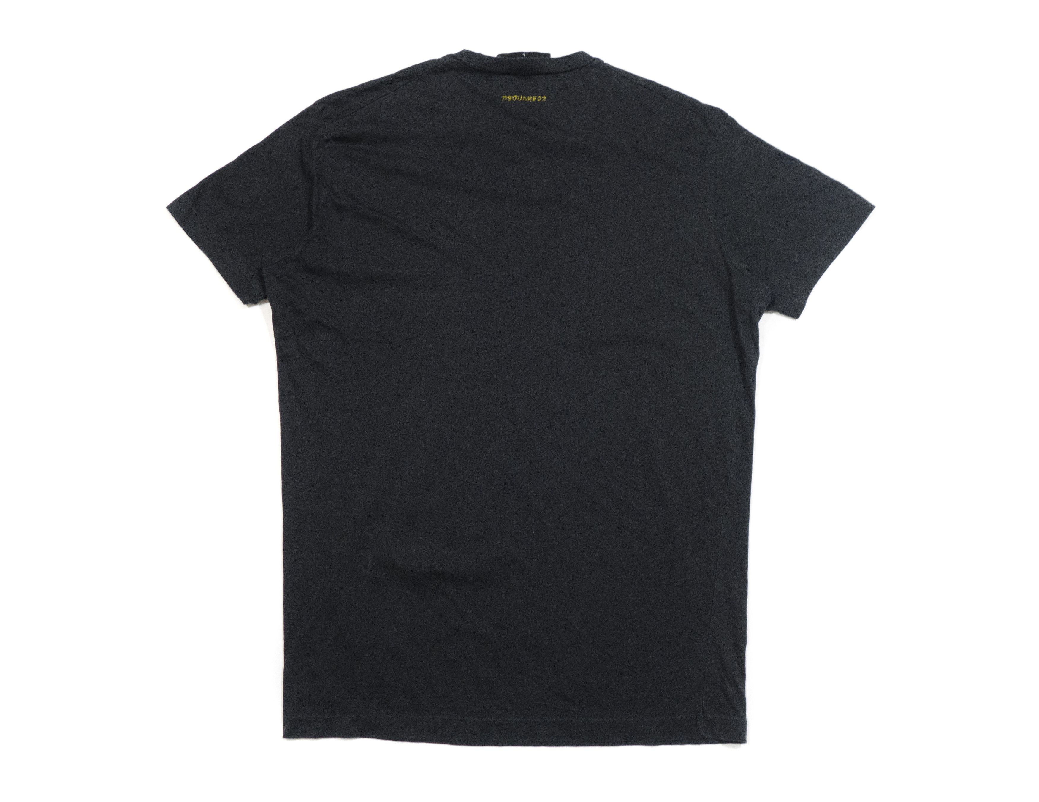 Dsquared2 Dean & Dan 'Born In Canada' Graphic Long Cool Fit T-Shirt Size US L / EU 52-54 / 3 - 2 Thumbnail