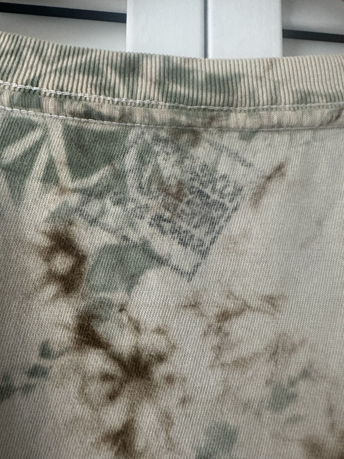 Kapital Kapital Jersey Smiley Patch Crew Long-sleeve, Ashbury Dye Size US M / EU 48-50 / 2 - 6 Thumbnail