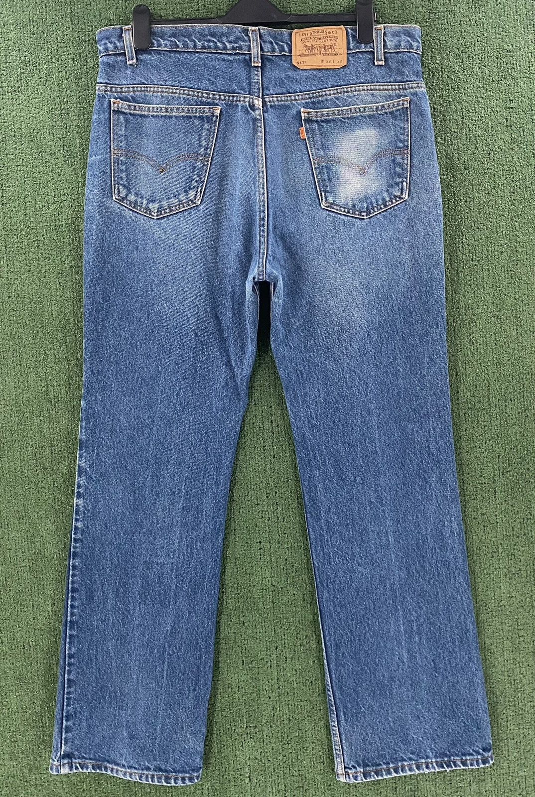 Levi's VTG 90’s Levi’s 517 Orange Tab Boot Cut Jeans Men’s 38x31 Size US 38 / EU 54 - 3 Thumbnail