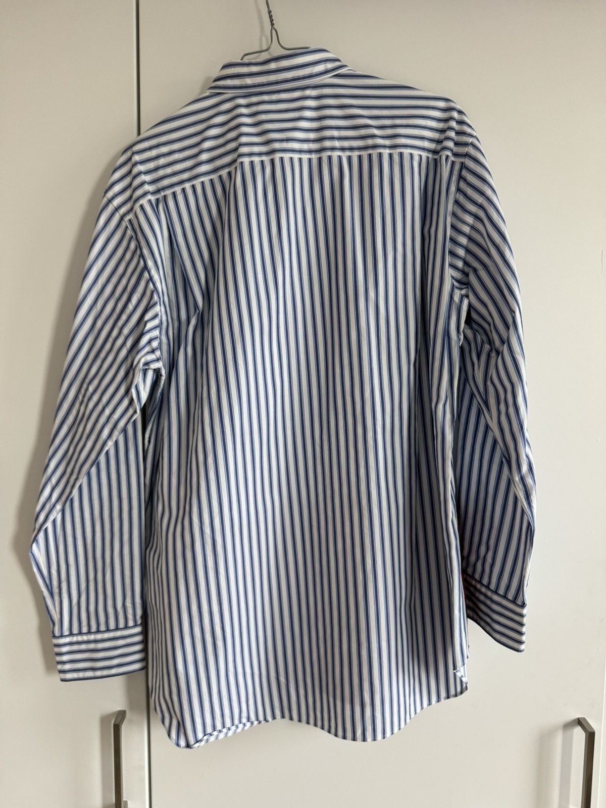 Comme des Garcons Homme Plus Striped and Checked Switched Shirt Shirt Long Sleeved Shirt Size US M / EU 48-50 / 2 - 2 Thumbnail