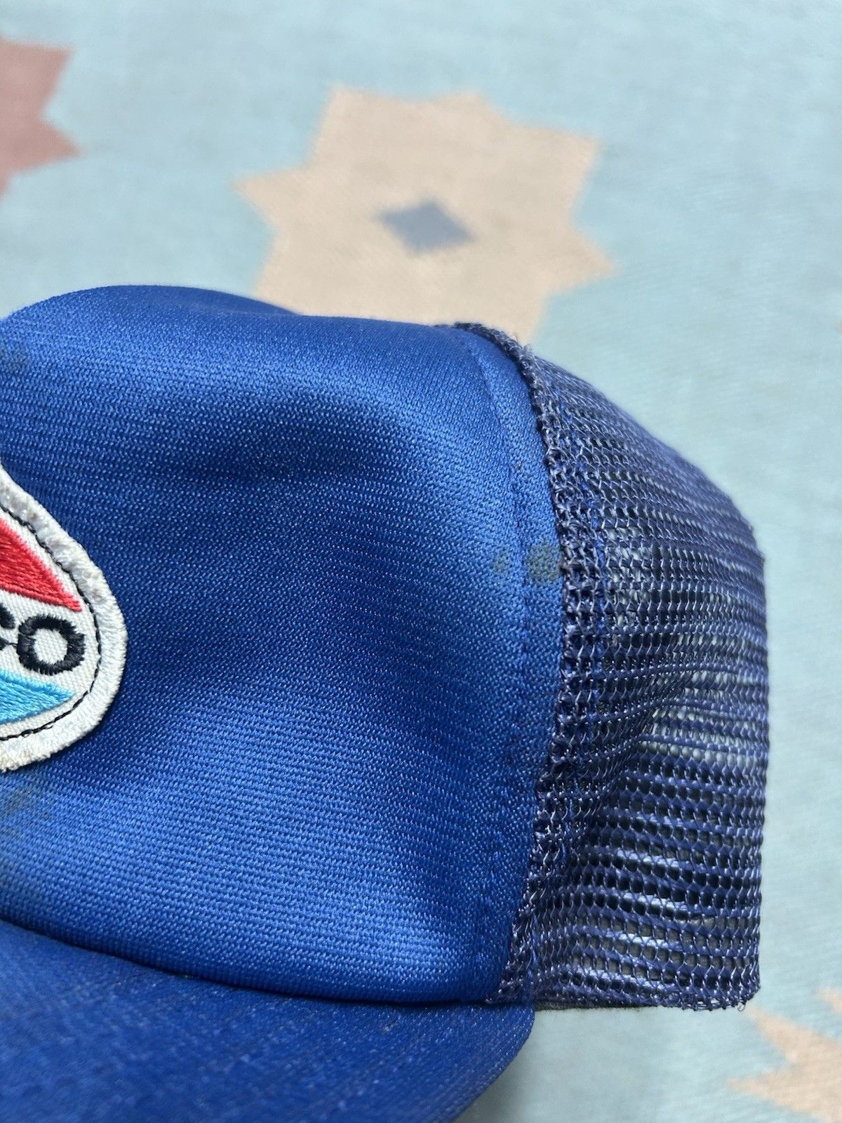 Vintage Vintage trucker hat amoco oil patch gas station uniform USA Size ONE SIZE - 4 Thumbnail