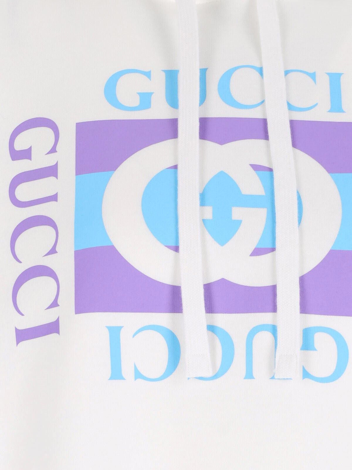 Gucci Gucci logo hoodie size M Size ONE SIZE - 2 Thumbnail