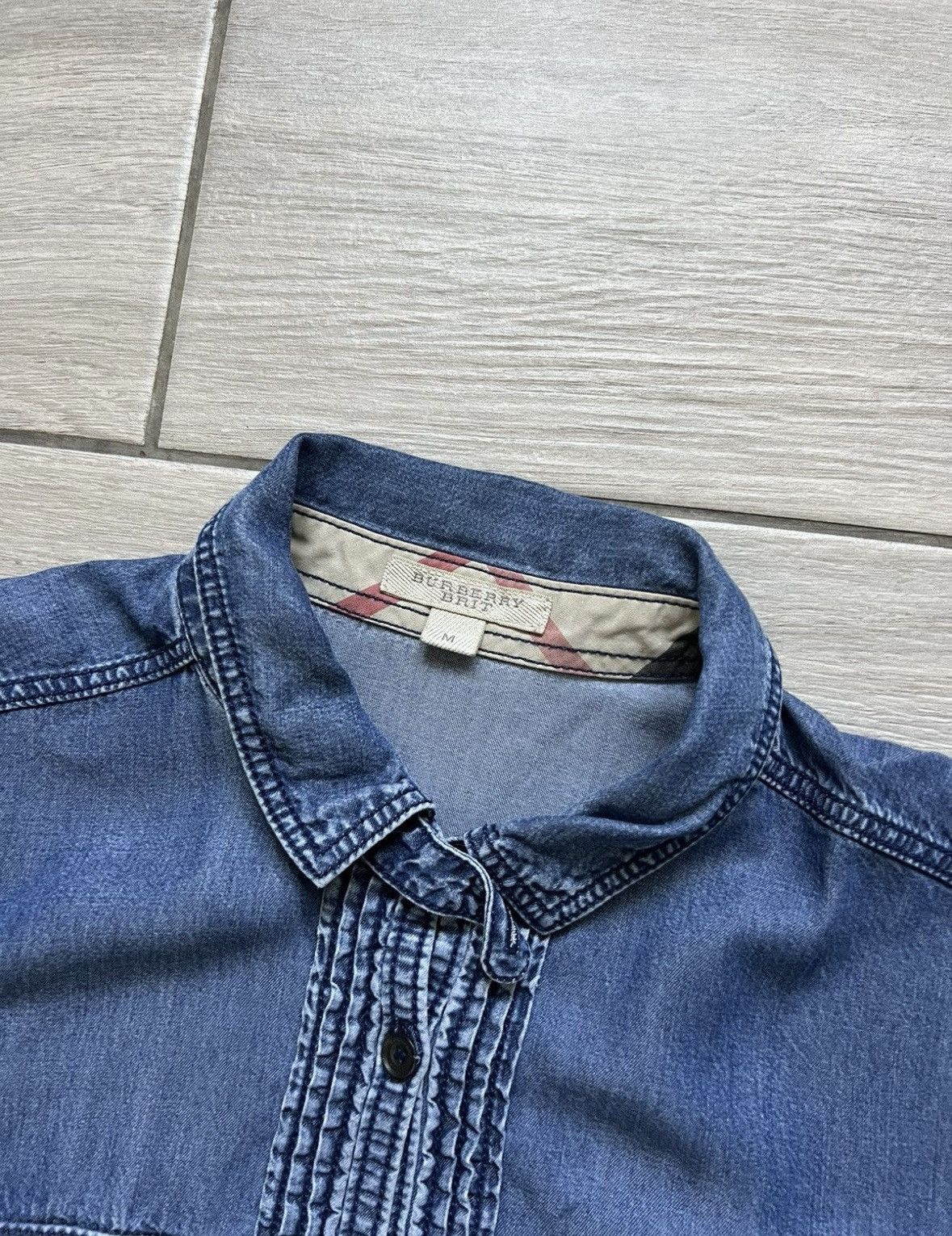 Burberry 💙Burberry Shirt Jeans Women Rare M Size Size M / US 6-8 / IT 42-44 - 6 Thumbnail