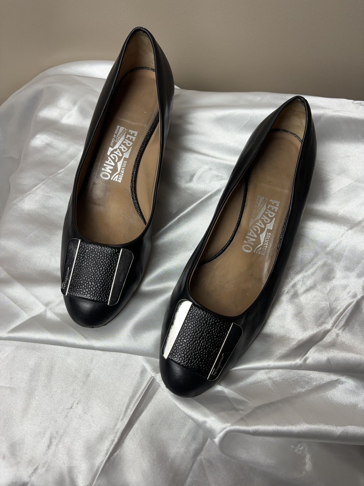 80s Salvatore Ferragamo Mules Sabot ミュール ラン様戦