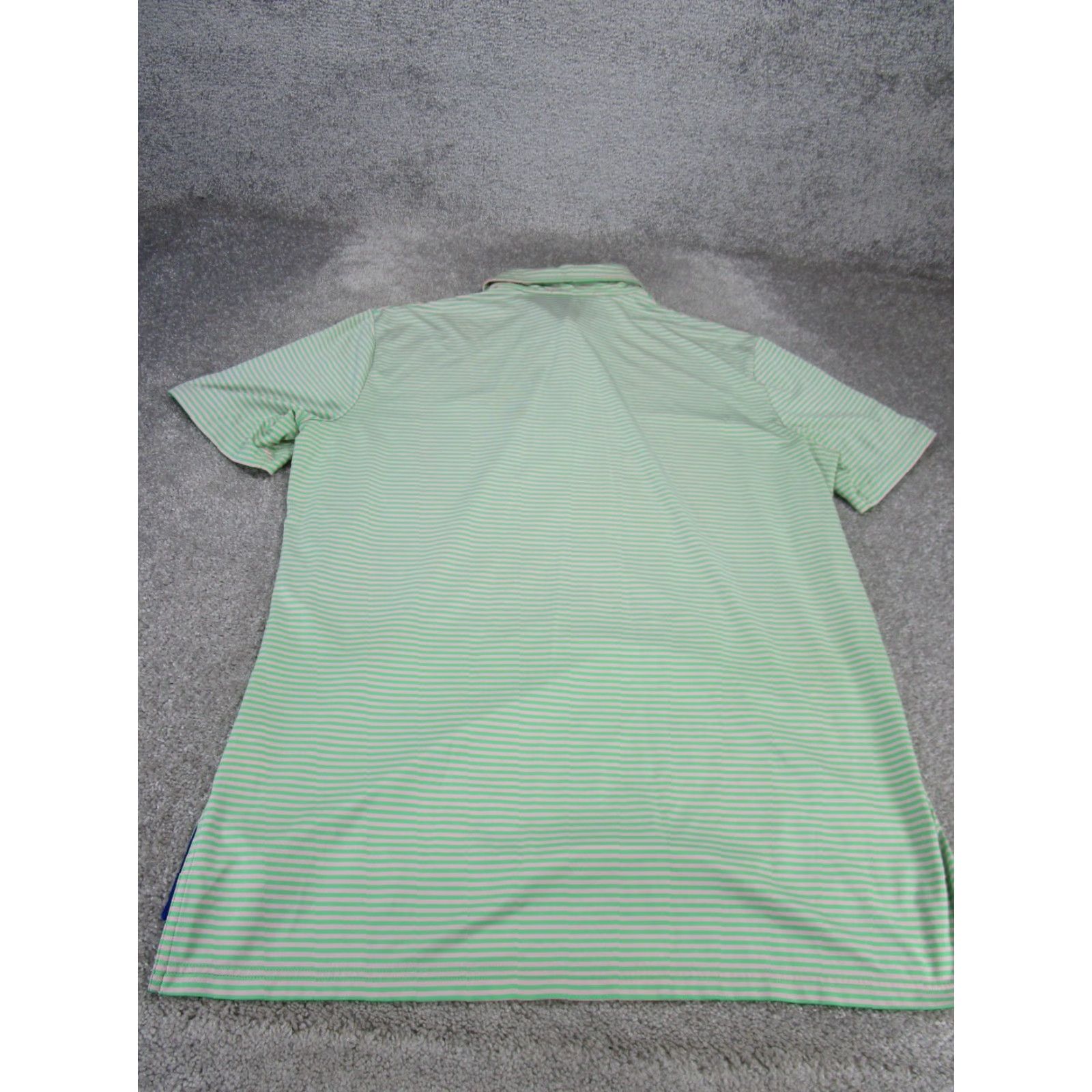 RLX Ralph Lauren RLX Ralph Lauren Polo Shirt Mens XL Green Striped Stretch Golf Polo Size US XL / EU 56 / 4 - 4 Thumbnail